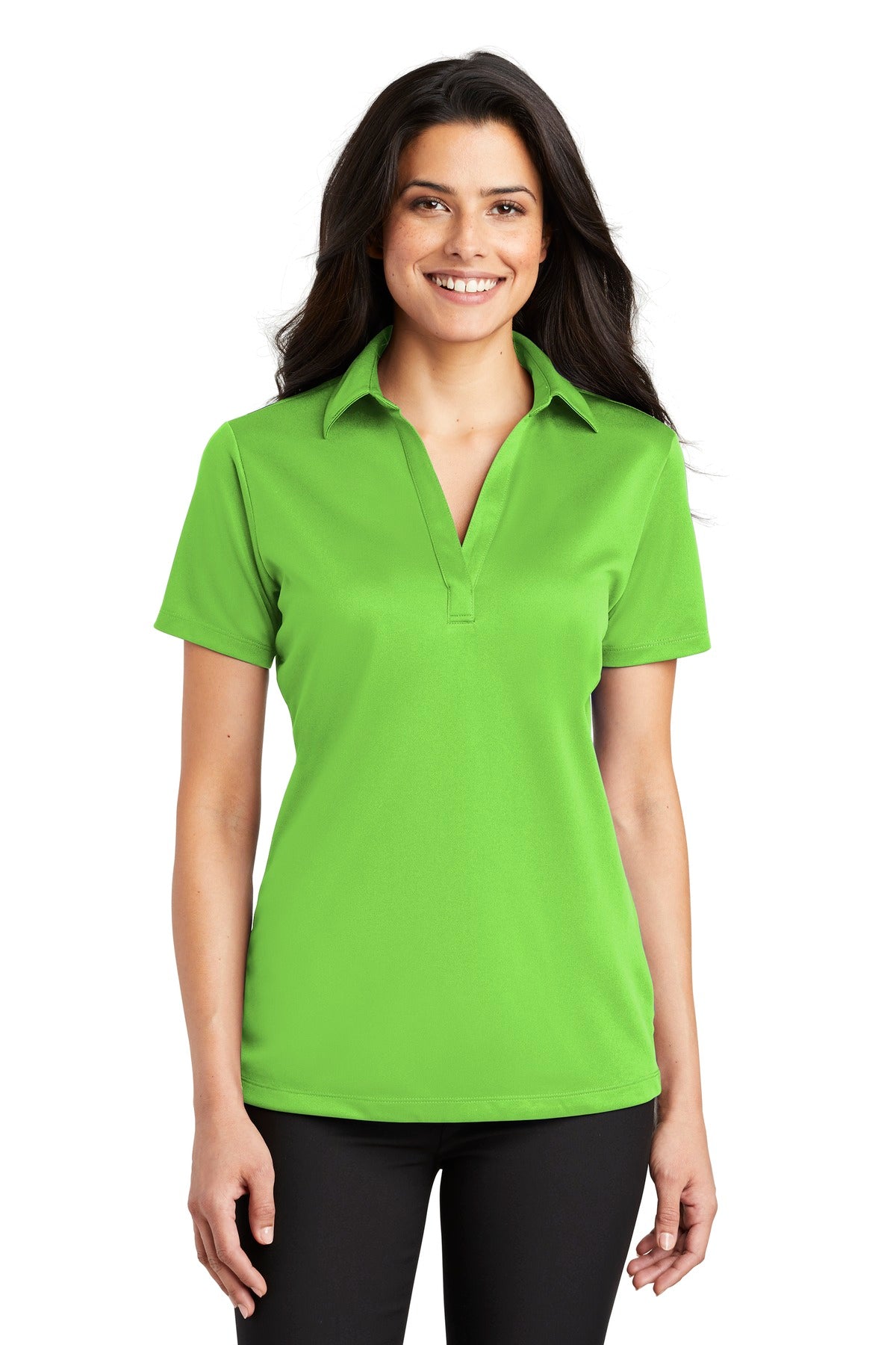 Port AuthorityÂ® Women's Silk Touchâ„¢ Performance Polo. L540