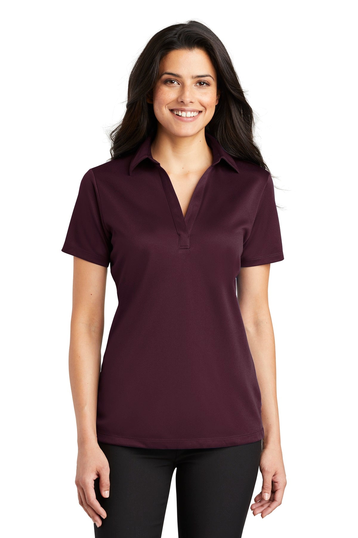 Port AuthorityÂ® Women's Silk Touchâ„¢ Performance Polo. L540