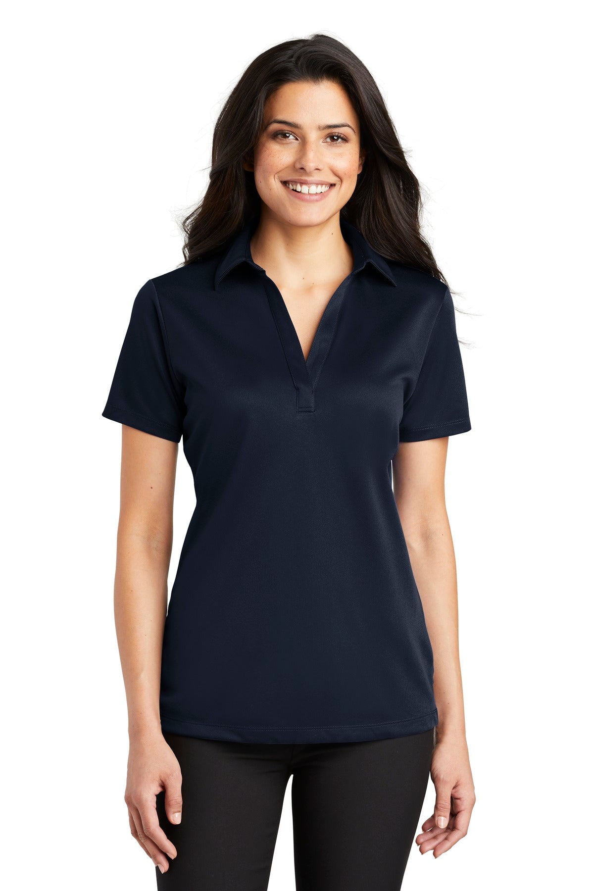 Port AuthorityÂ® Women's Silk Touchâ„¢ Performance Polo. L540
