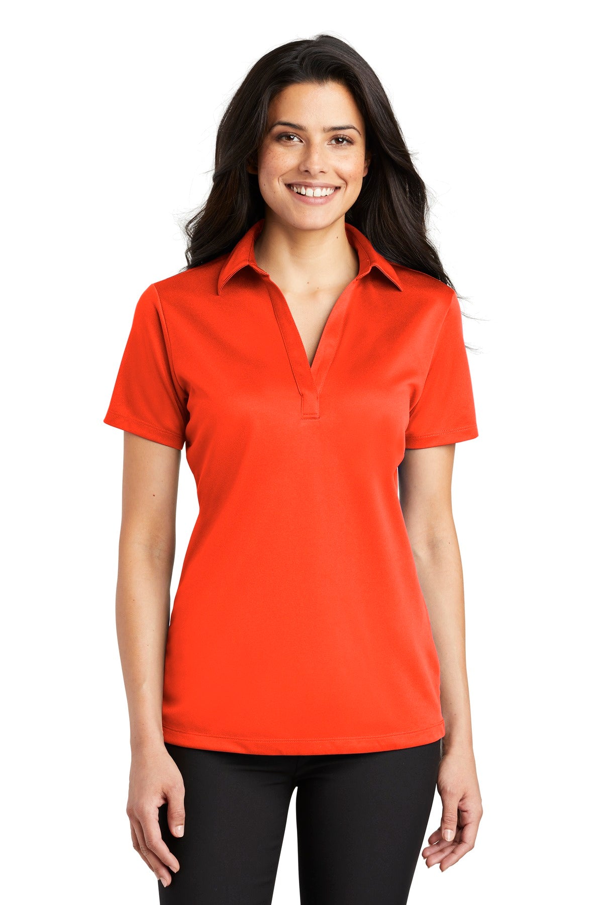 Port AuthorityÂ® Women's Silk Touchâ„¢ Performance Polo. L540