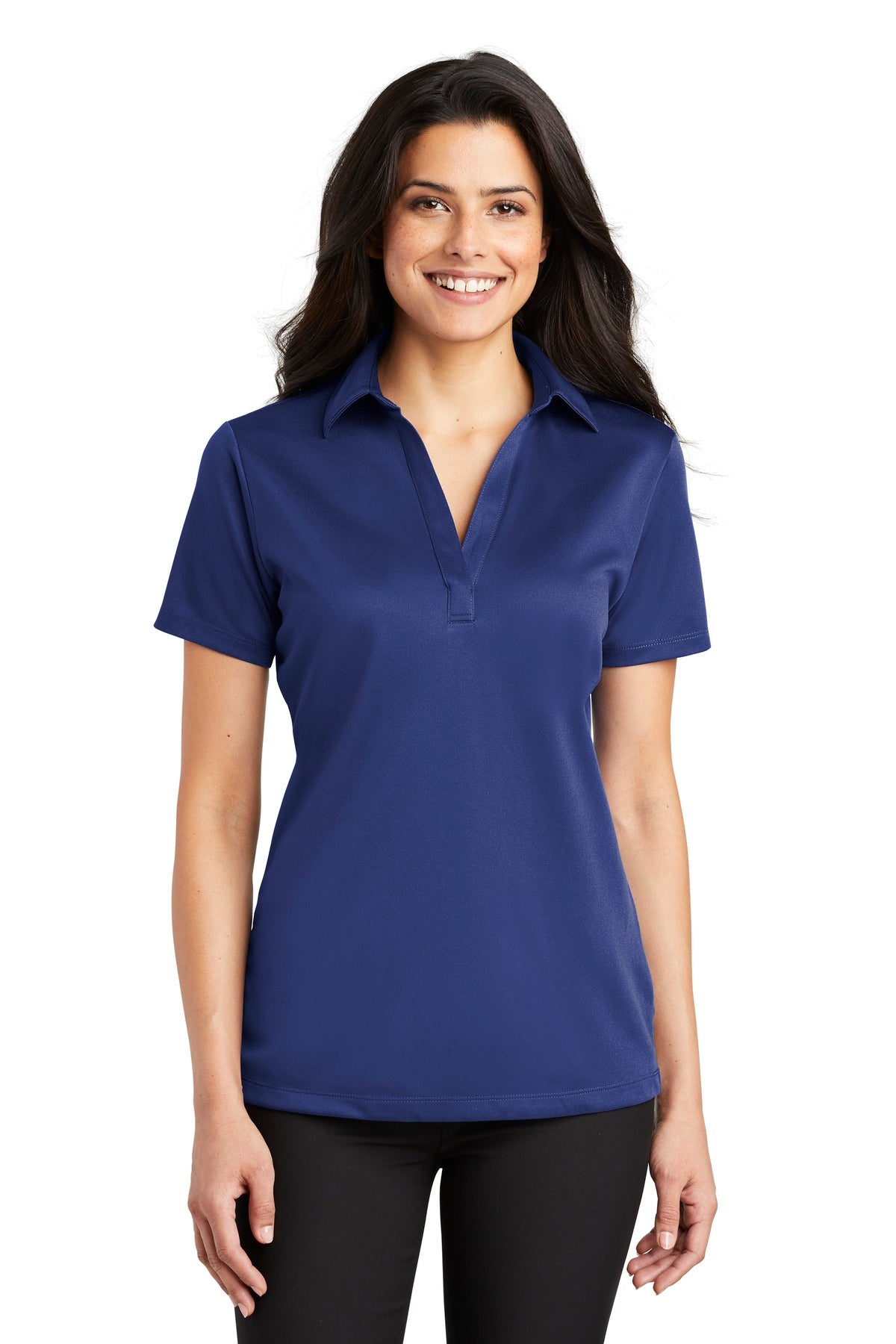 Port AuthorityÂ® Women's Silk Touchâ„¢ Performance Polo. L540