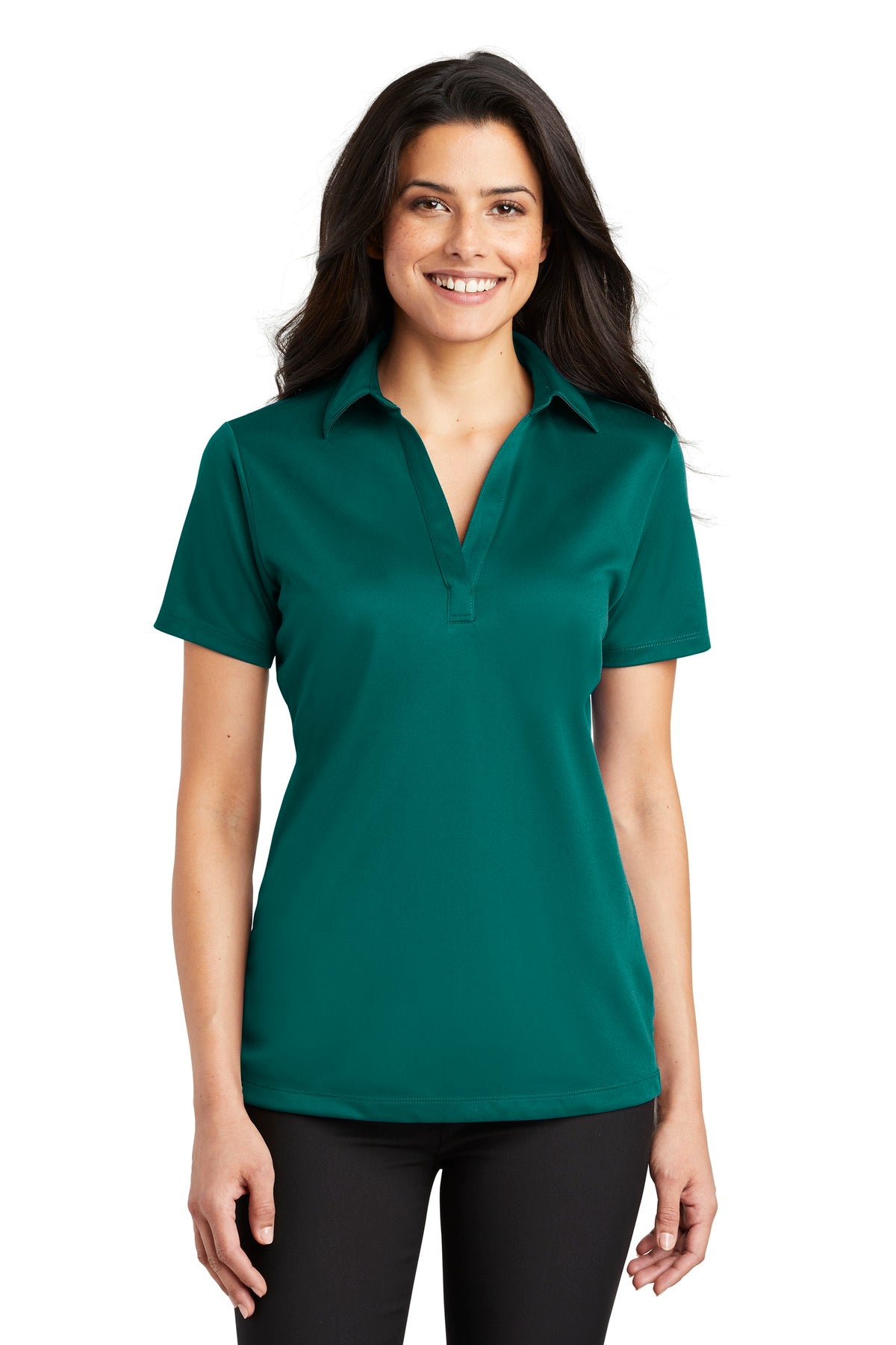 Port AuthorityÂ® Women's Silk Touchâ„¢ Performance Polo. L540