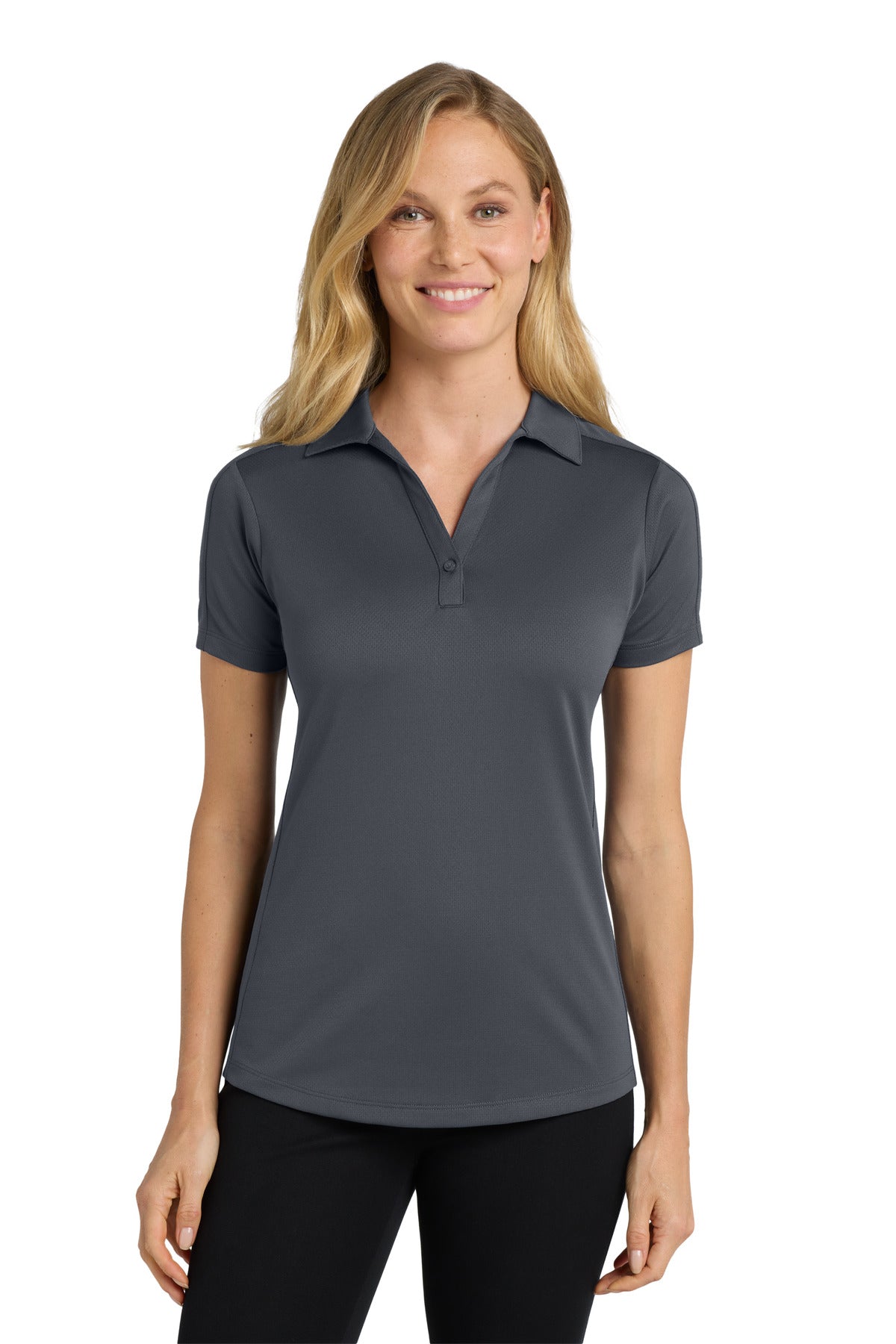 Port AuthorityÂ® Women's Diamond Jacquard Polo. L569