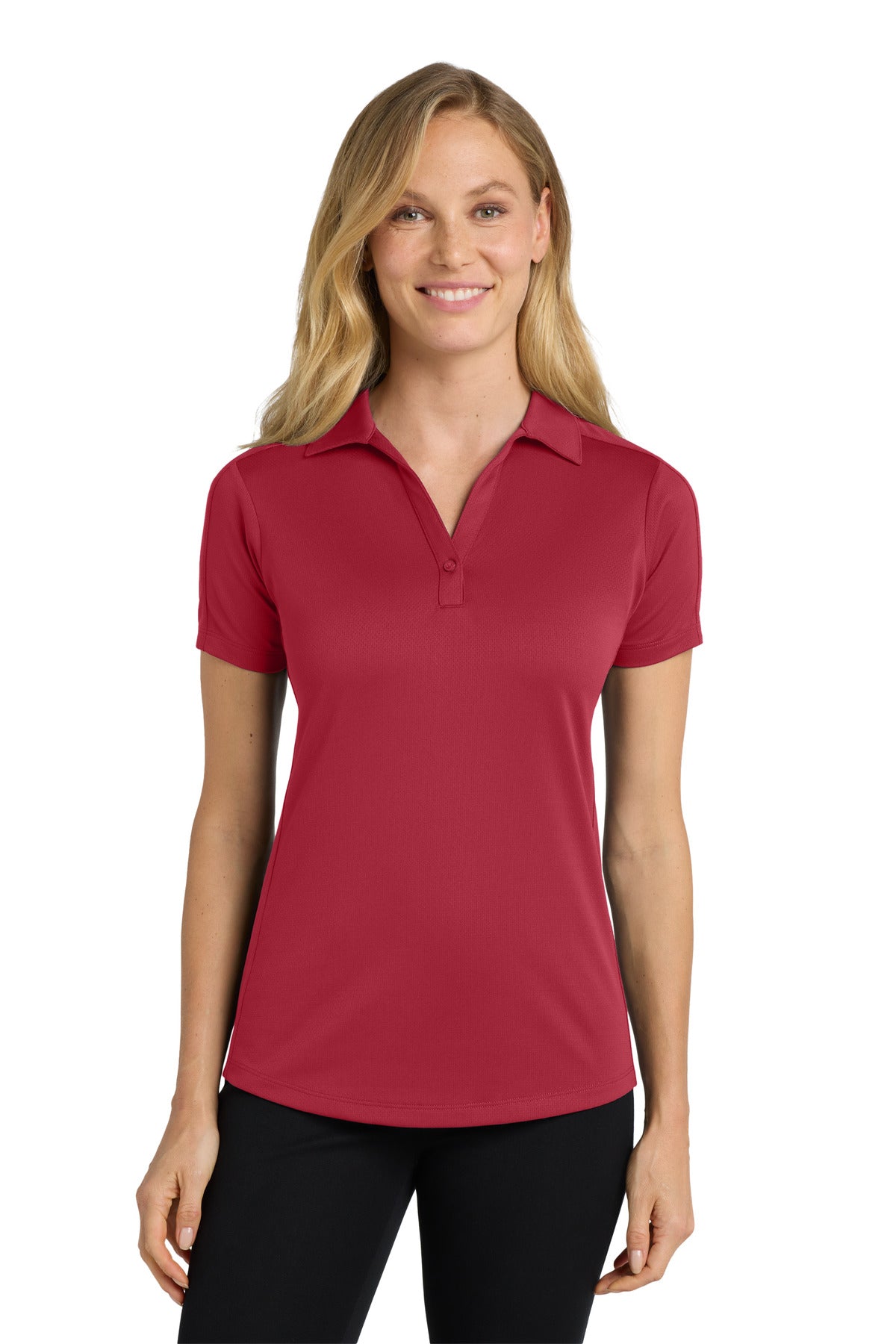 Port AuthorityÂ® Women's Diamond Jacquard Polo. L569