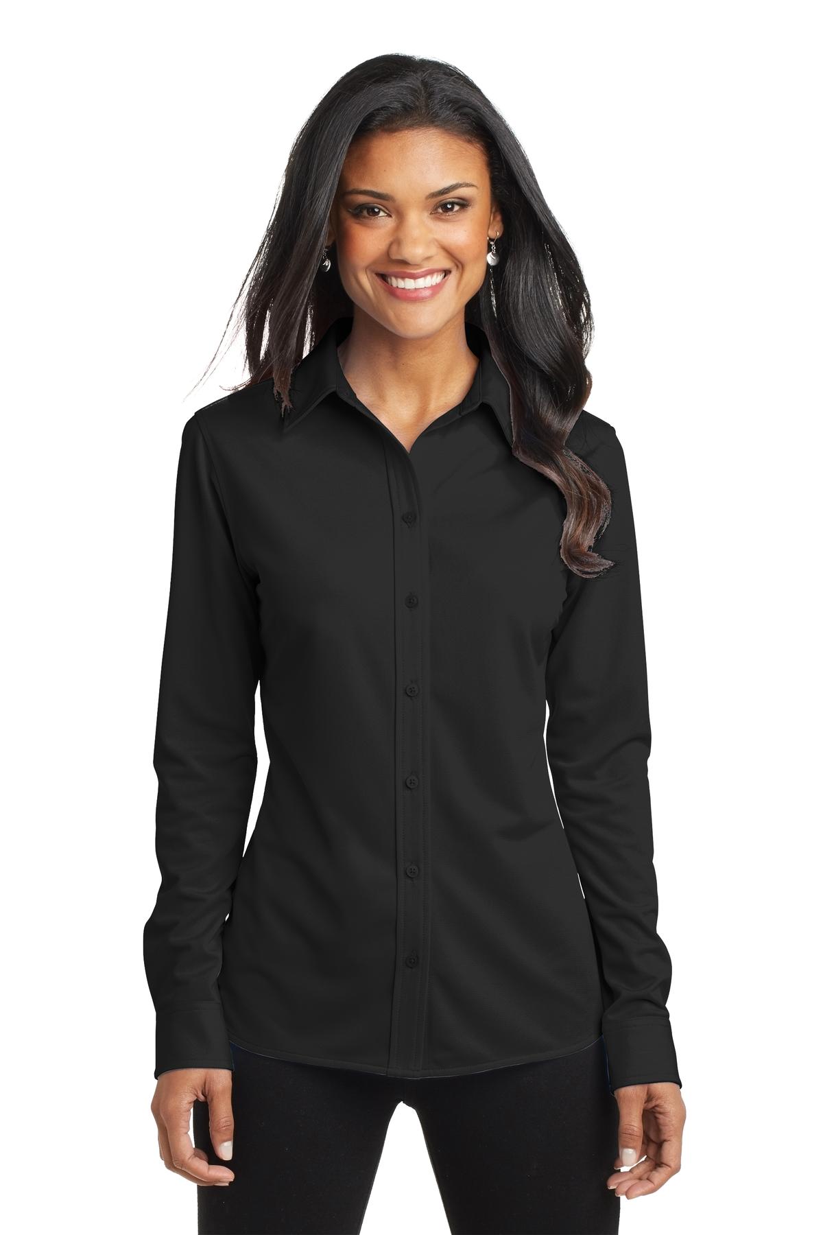Port AuthorityÂ® Women's Dimension Knit Dress Shirt. L570
