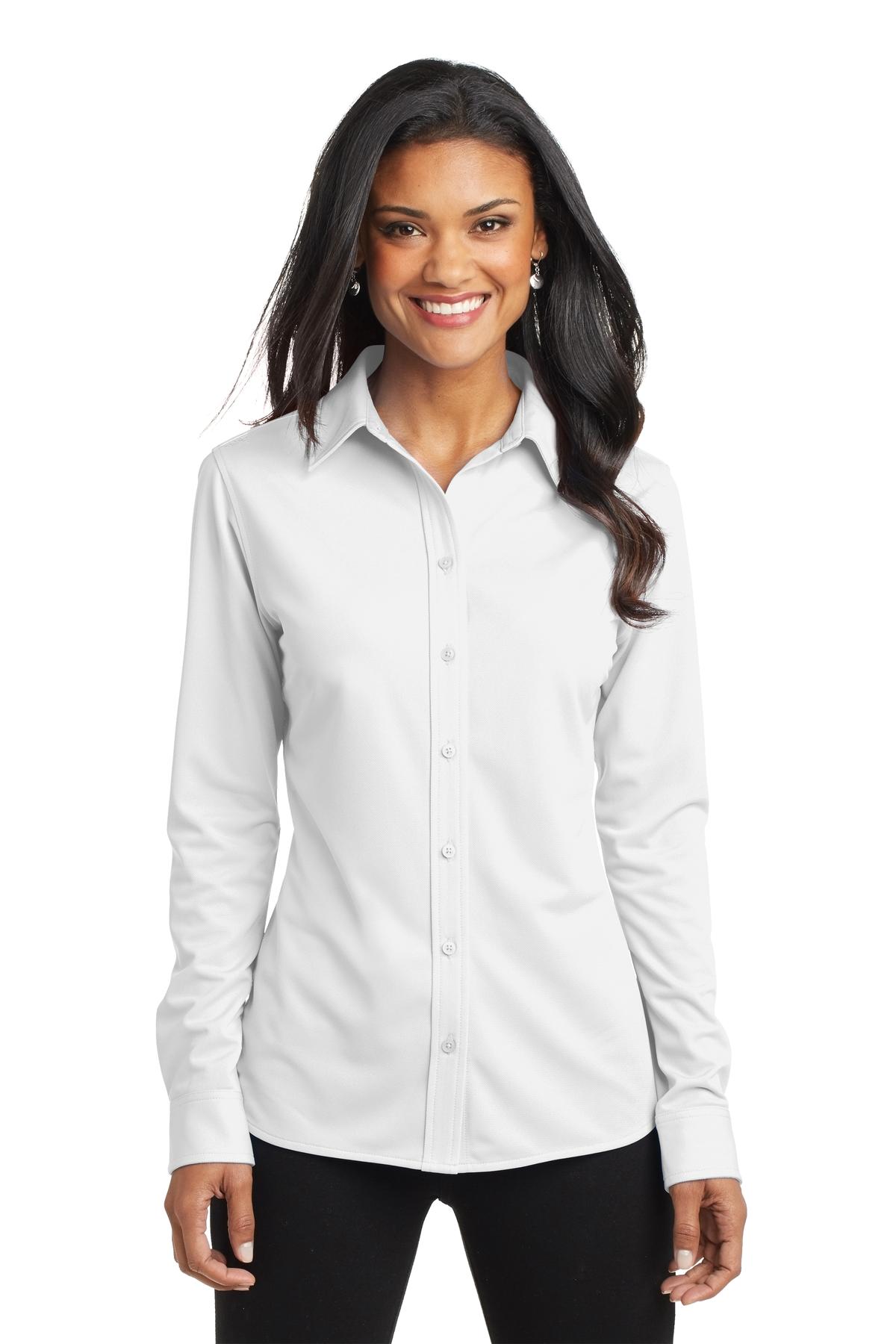 Port AuthorityÂ® Women's Dimension Knit Dress Shirt. L570
