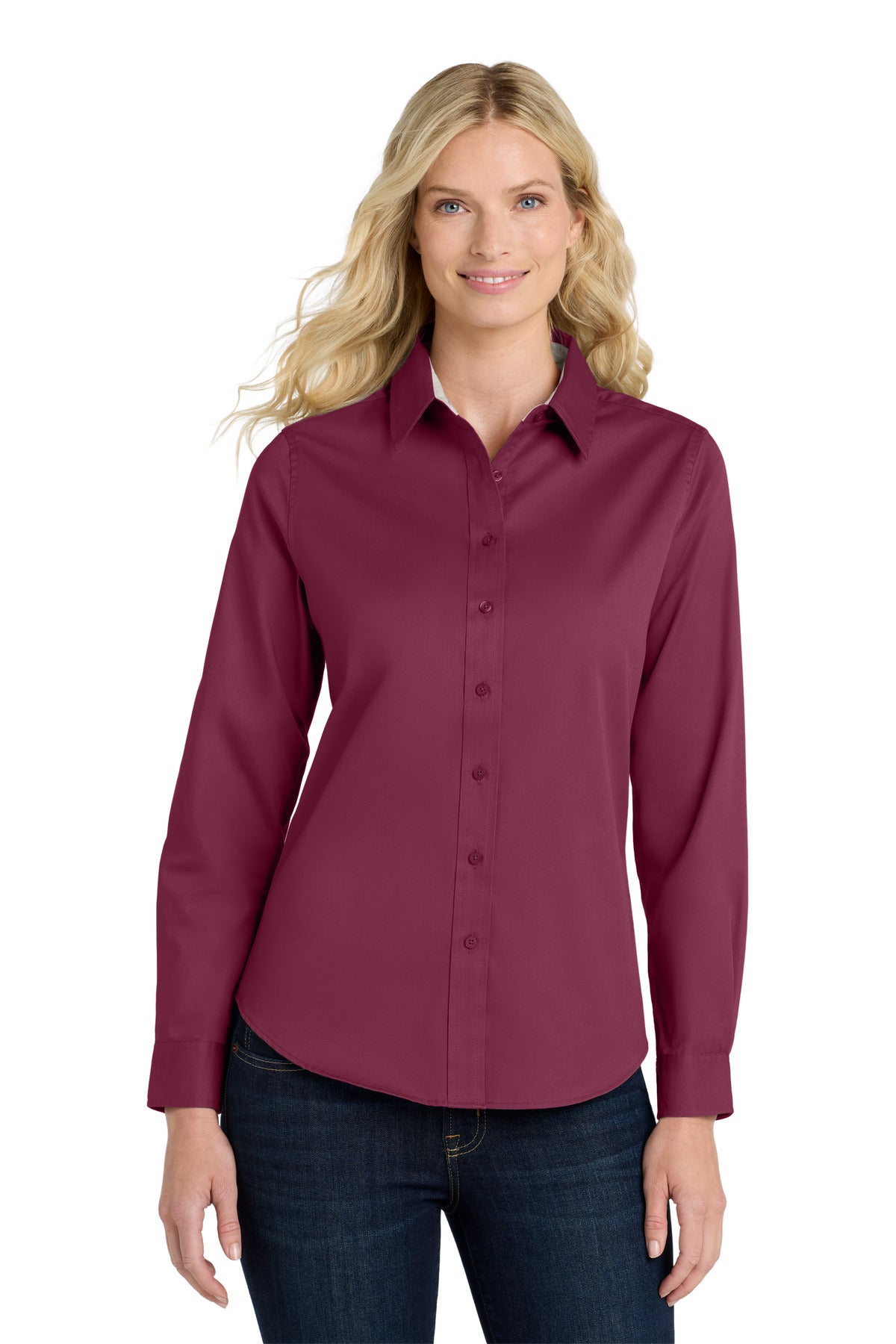Port AuthorityÂ® Women's Long Sleeve Easy Care Shirt.  L608