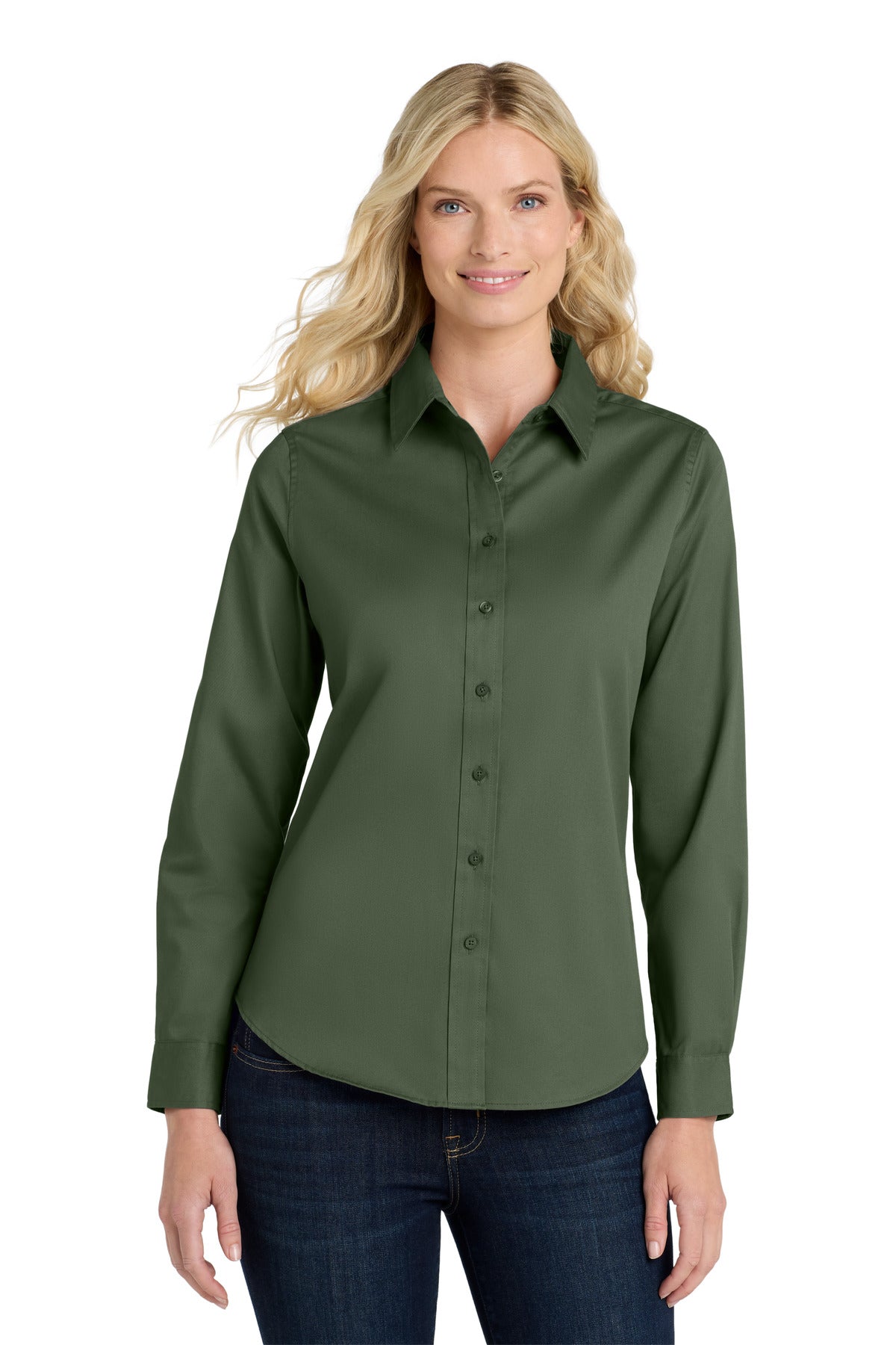 Port AuthorityÂ® Women's Long Sleeve Easy Care Shirt.  L608