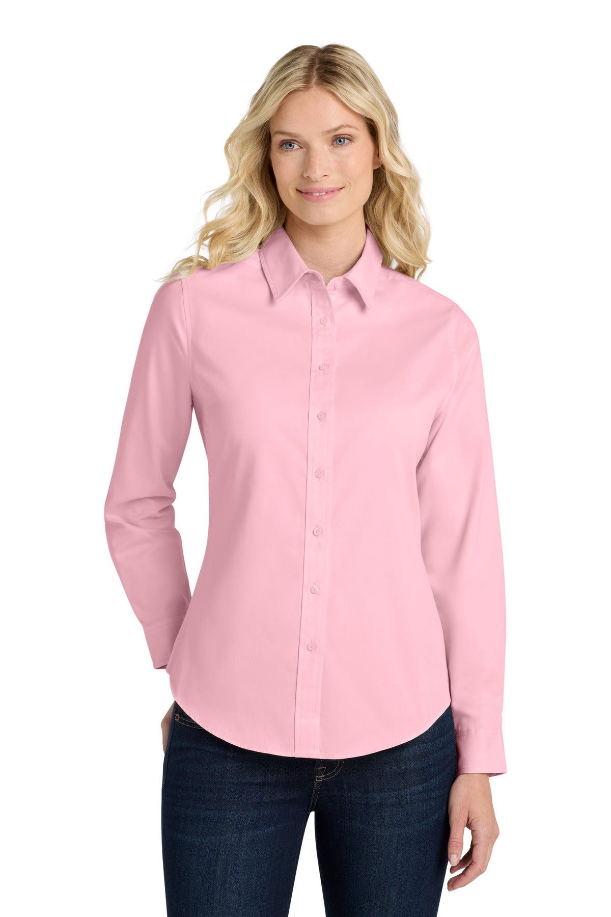 Port AuthorityÂ® Women's Long Sleeve Easy Care Shirt.  L608