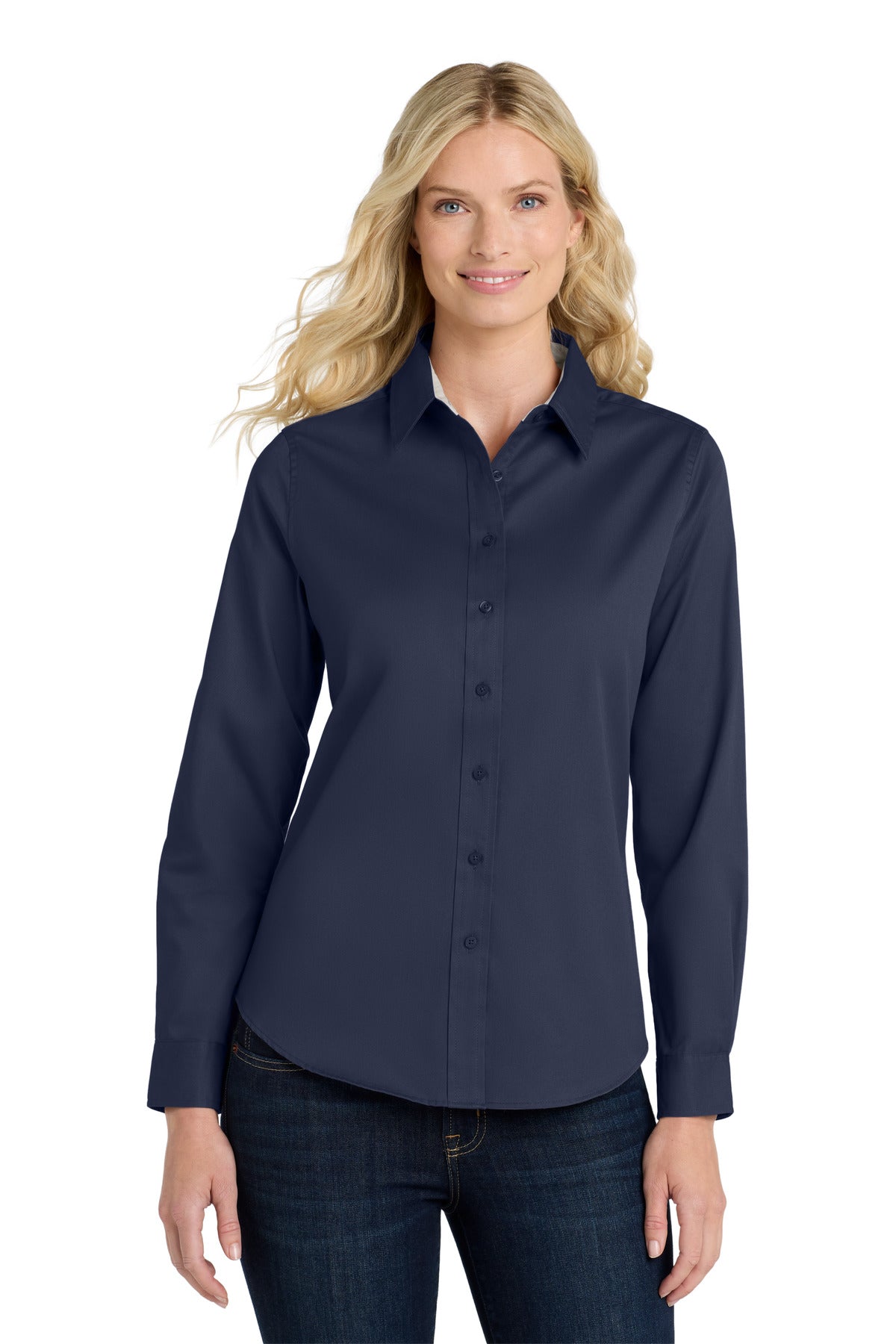Port AuthorityÂ® Women's Long Sleeve Easy Care Shirt.  L608