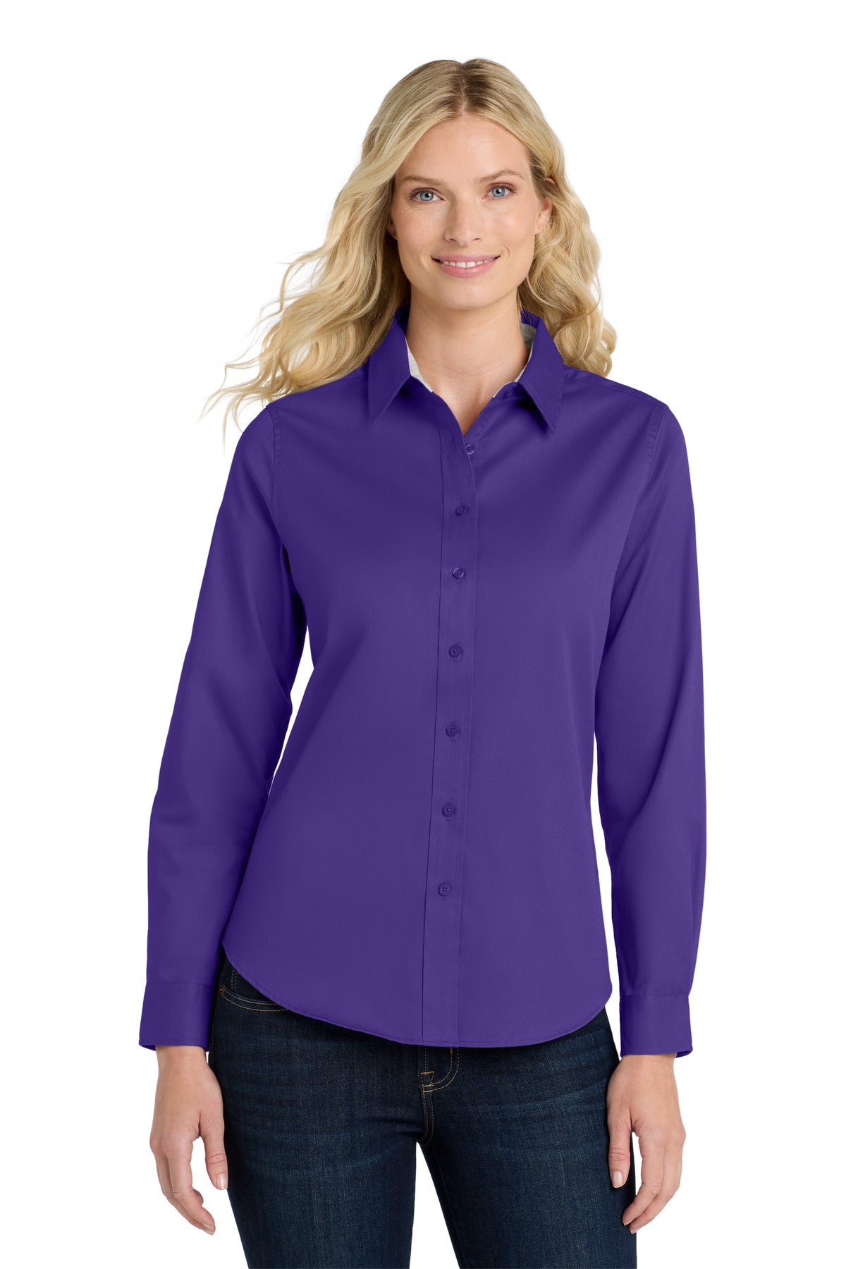Port AuthorityÂ® Women's Long Sleeve Easy Care Shirt.  L608