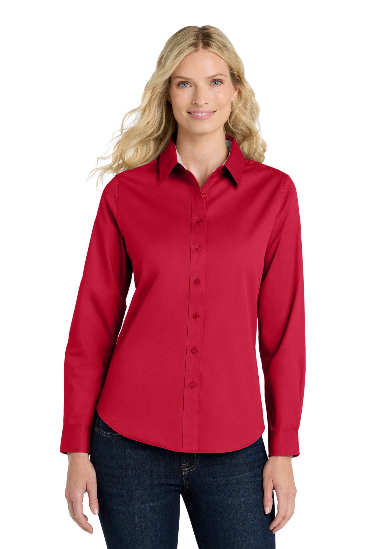 Port AuthorityÂ® Women's Long Sleeve Easy Care Shirt.  L608