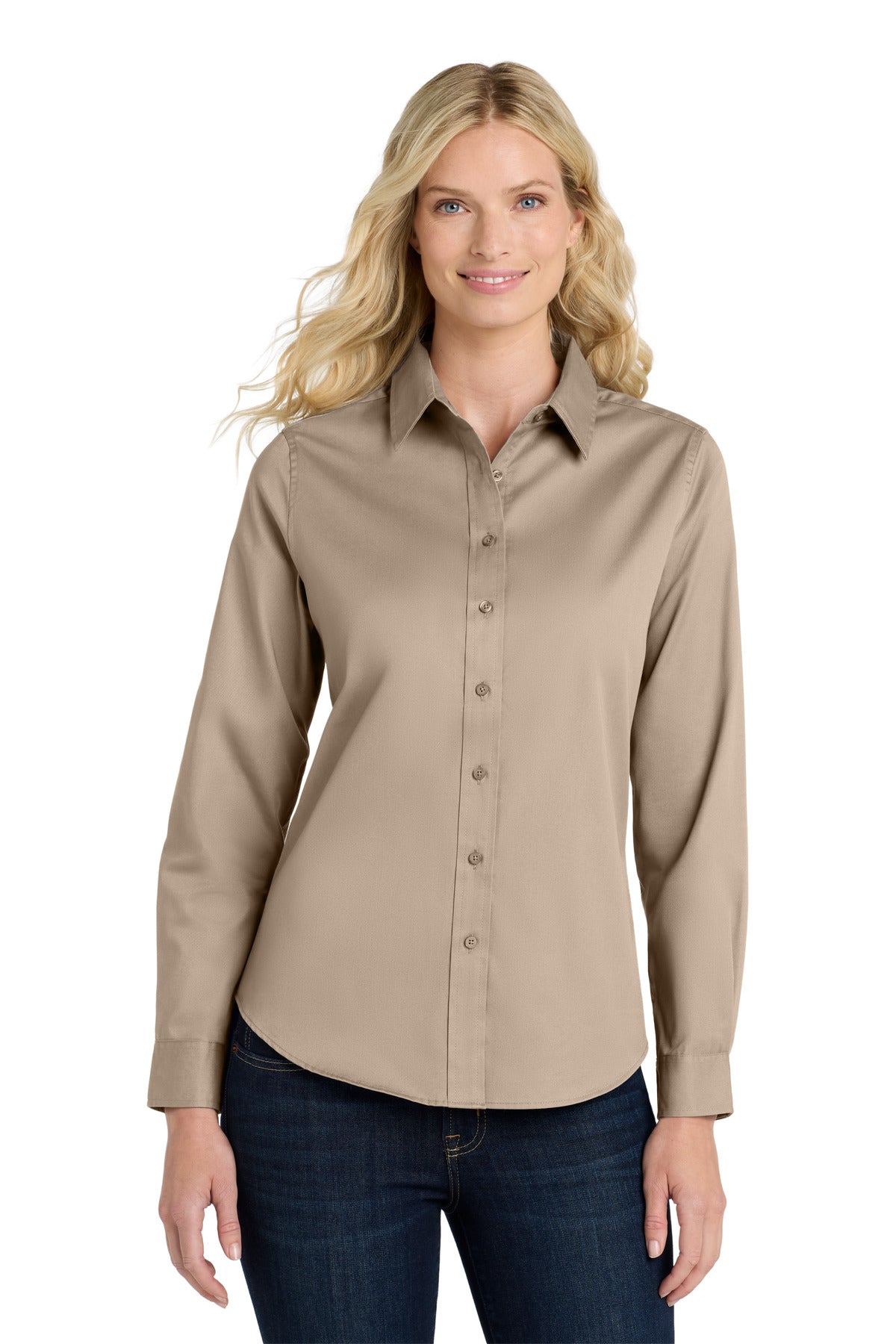 Port AuthorityÂ® Women's Long Sleeve Easy Care Shirt.  L608