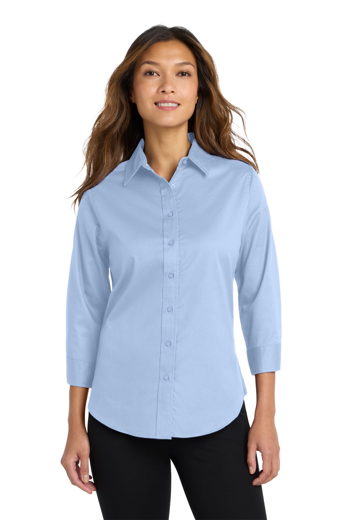 Port AuthorityÂ® Women's 3/4-Sleeve Easy Care Shirt. L612