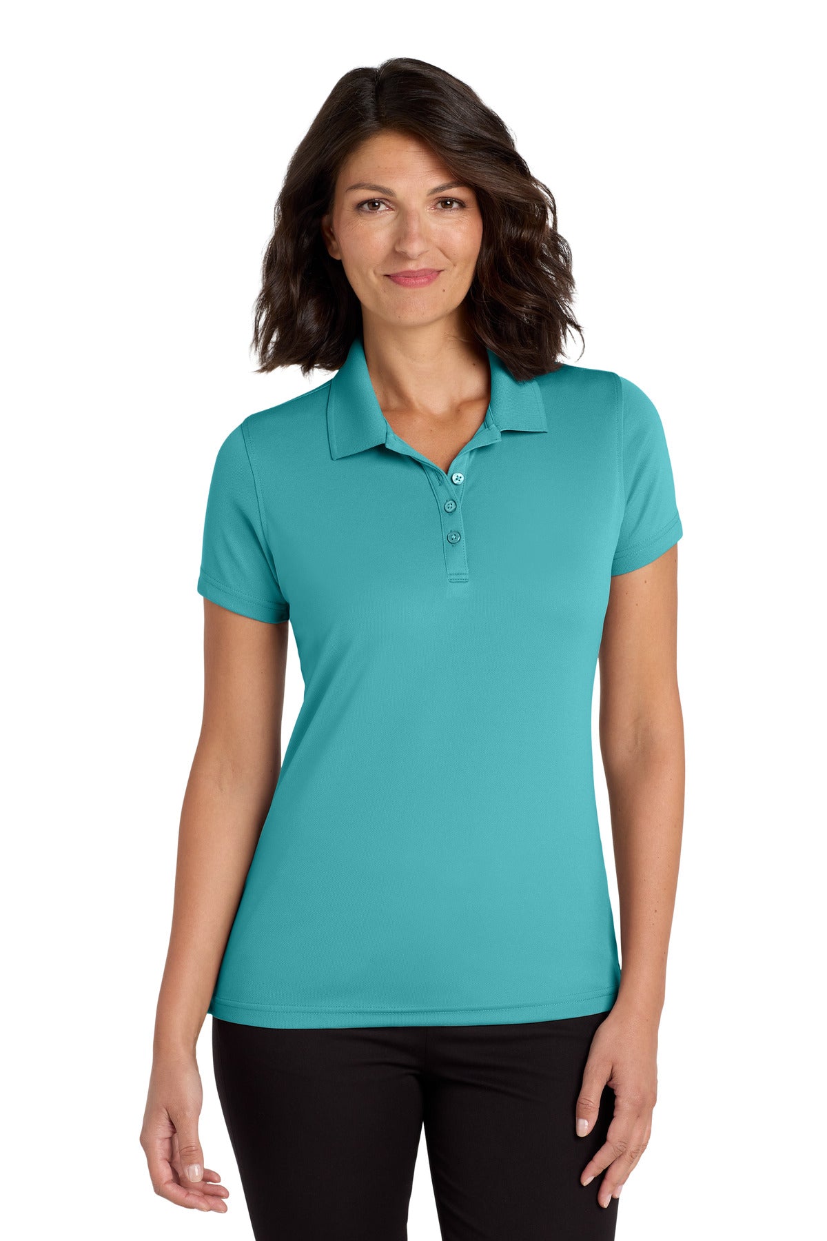 Port AuthorityÂ® Women's Dry ZoneÂ® UV Micro-Mesh Polo. LK110