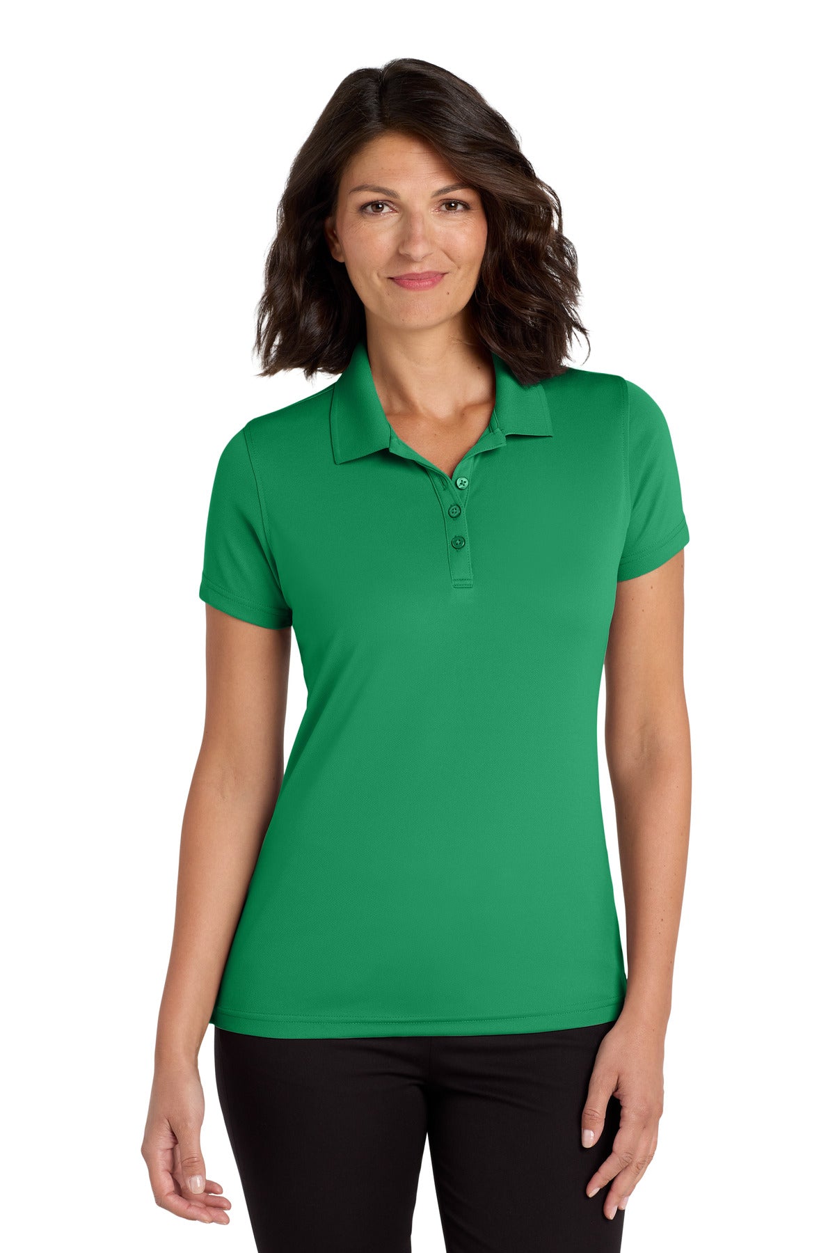 Port AuthorityÂ® Women's Dry ZoneÂ® UV Micro-Mesh Polo. LK110
