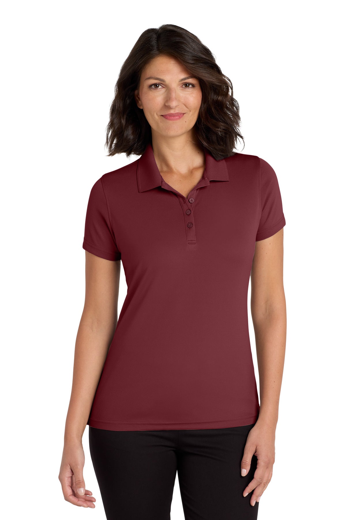 Port AuthorityÂ® Women's Dry ZoneÂ® UV Micro-Mesh Polo. LK110