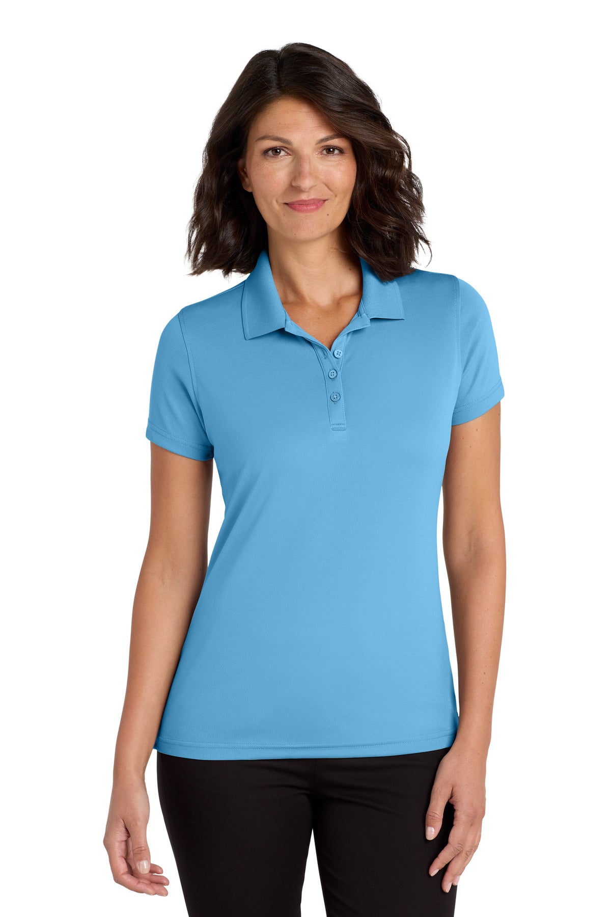 Port AuthorityÂ® Women's Dry ZoneÂ® UV Micro-Mesh Polo. LK110