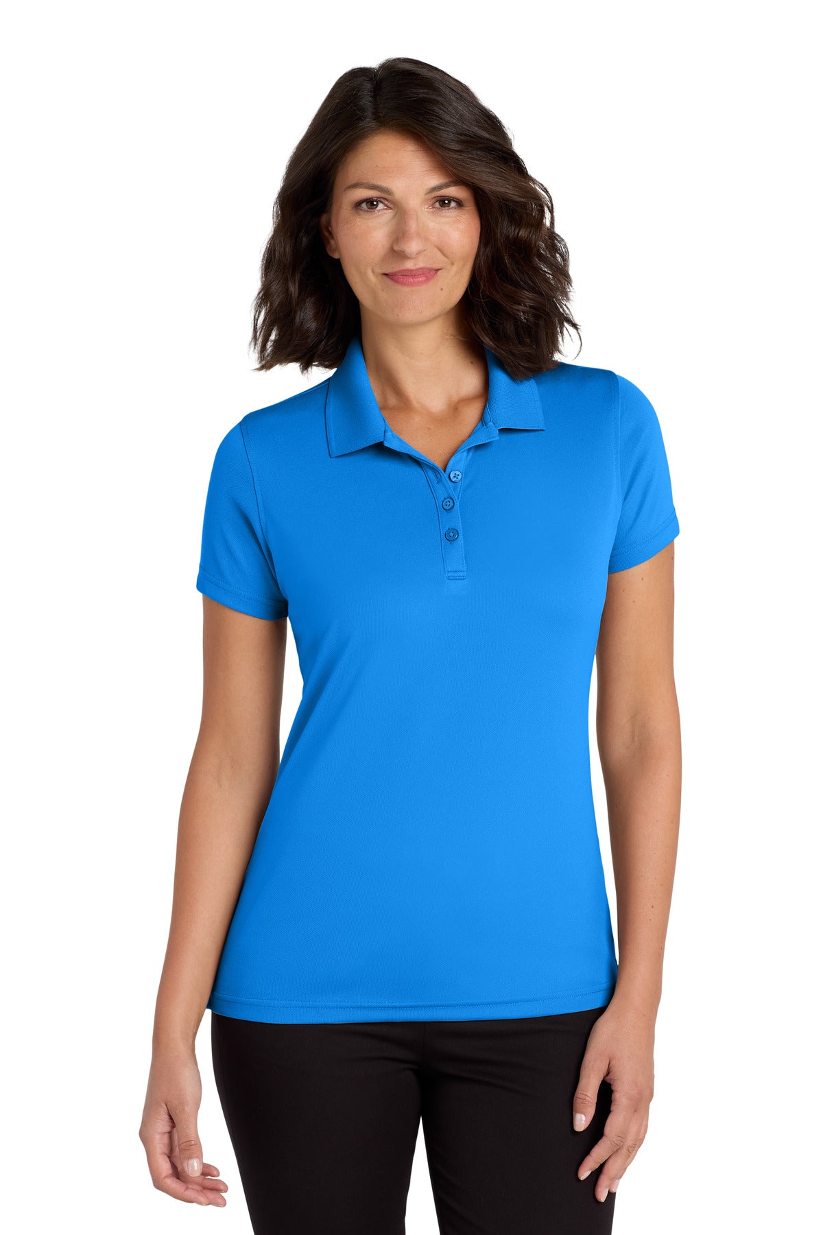 Port AuthorityÂ® Women's Dry ZoneÂ® UV Micro-Mesh Polo. LK110