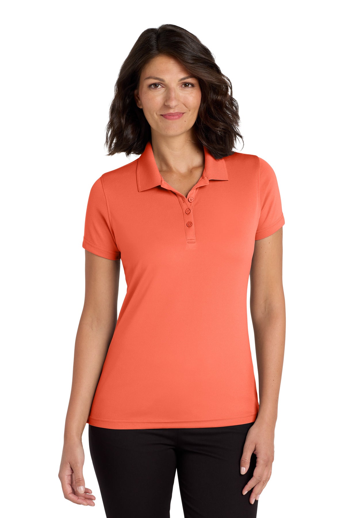 Port AuthorityÂ® Women's Dry ZoneÂ® UV Micro-Mesh Polo. LK110