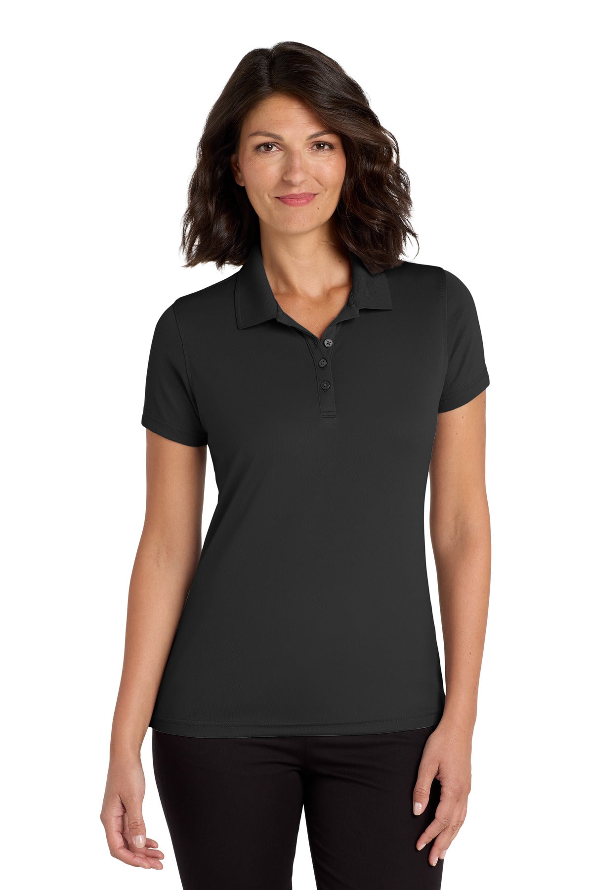 Port AuthorityÂ® Women's Dry ZoneÂ® UV Micro-Mesh Polo. LK110