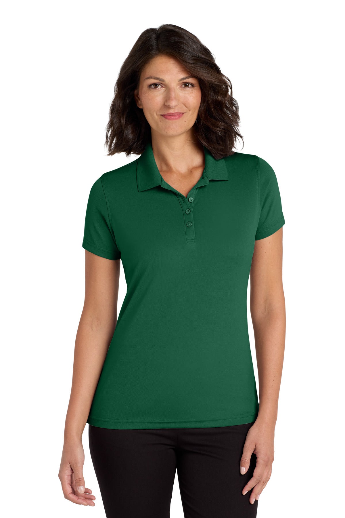 Port AuthorityÂ® Women's Dry ZoneÂ® UV Micro-Mesh Polo. LK110