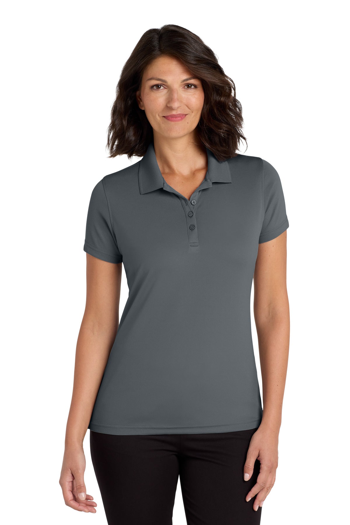 Port AuthorityÂ® Women's Dry ZoneÂ® UV Micro-Mesh Polo. LK110