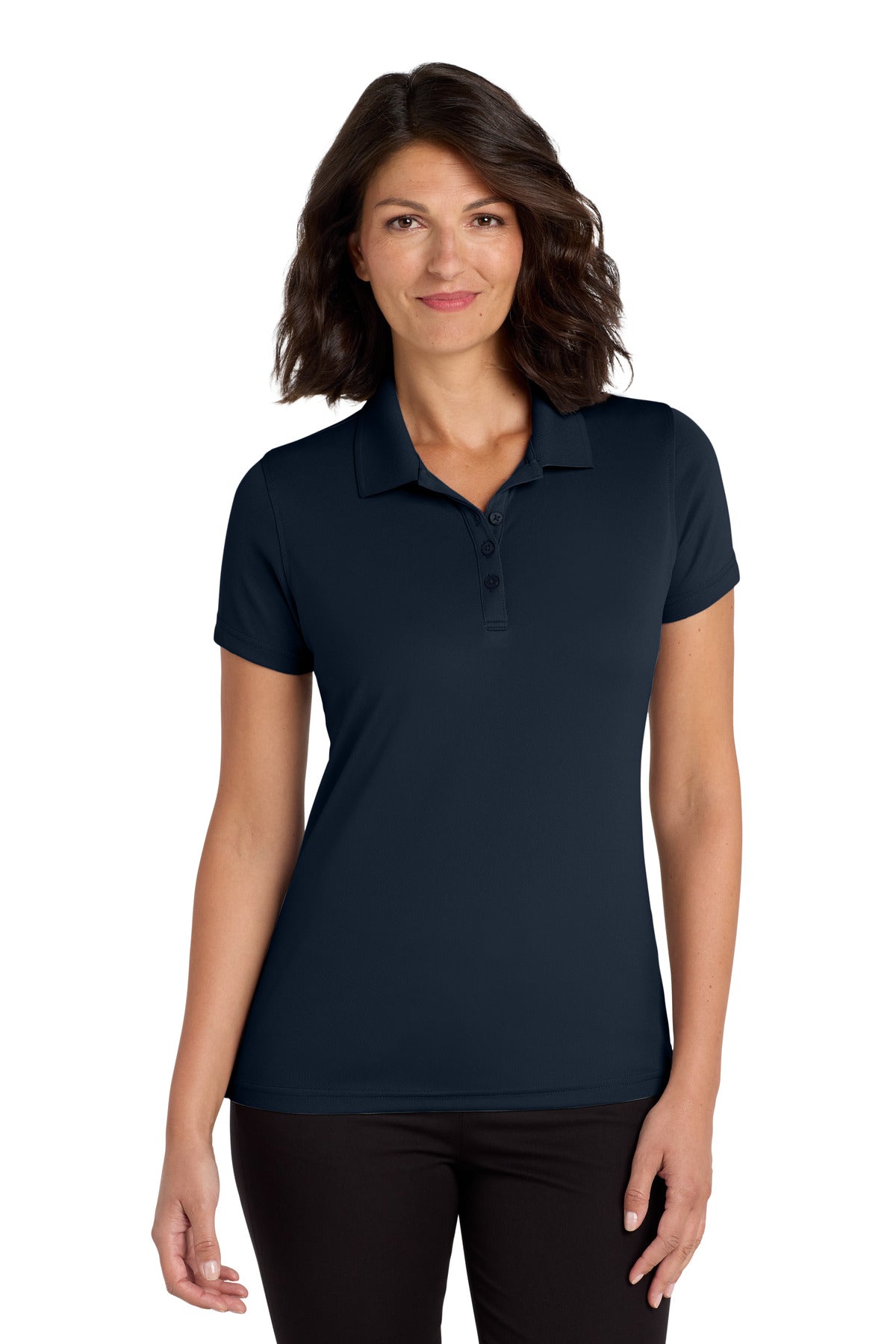 Port AuthorityÂ® Women's Dry ZoneÂ® UV Micro-Mesh Polo. LK110