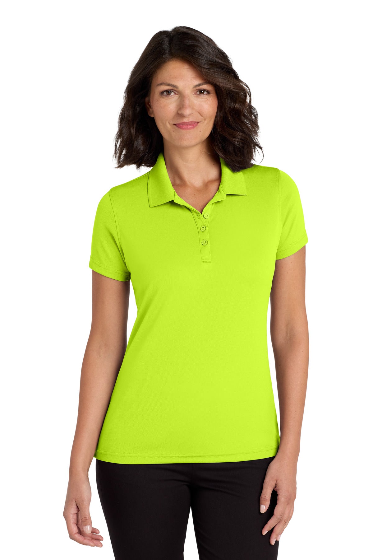 Port AuthorityÂ® Women's Dry ZoneÂ® UV Micro-Mesh Polo. LK110