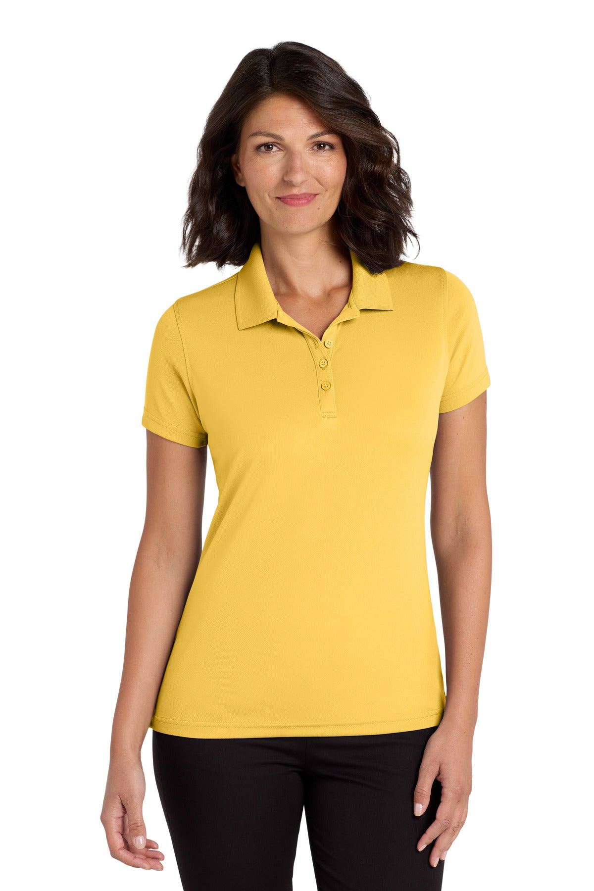 Port AuthorityÂ® Women's Dry ZoneÂ® UV Micro-Mesh Polo. LK110