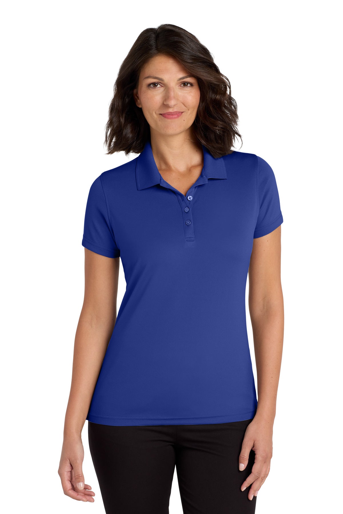 Port AuthorityÂ® Women's Dry ZoneÂ® UV Micro-Mesh Polo. LK110