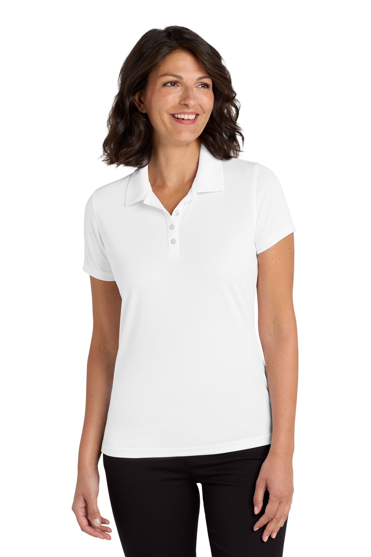Port AuthorityÂ® Women's Dry ZoneÂ® UV Micro-Mesh Polo. LK110