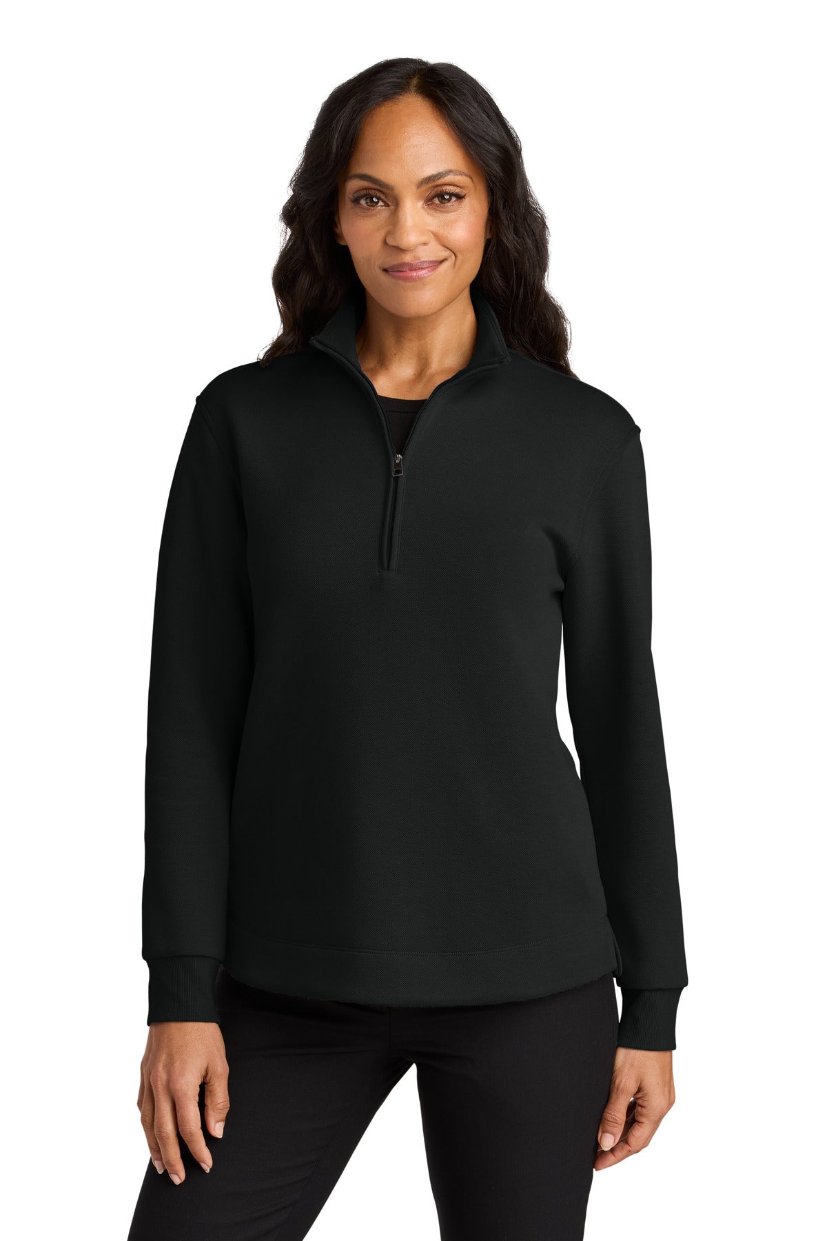 Port Authority?? Women's Wearever Signature Double Pique 1/4-Zip LK210