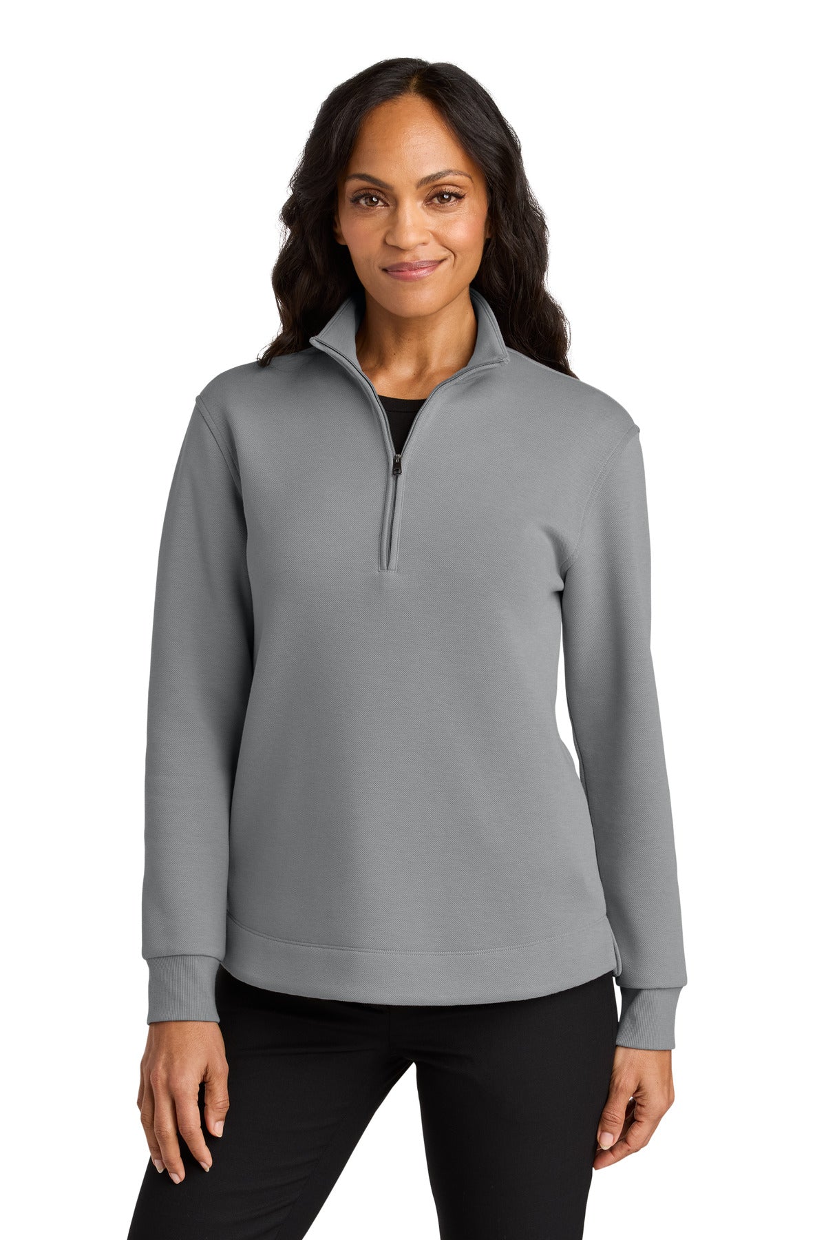 Port AuthorityÂ® Women's Wearever Signature Double Pique 1/4-Zip LK210