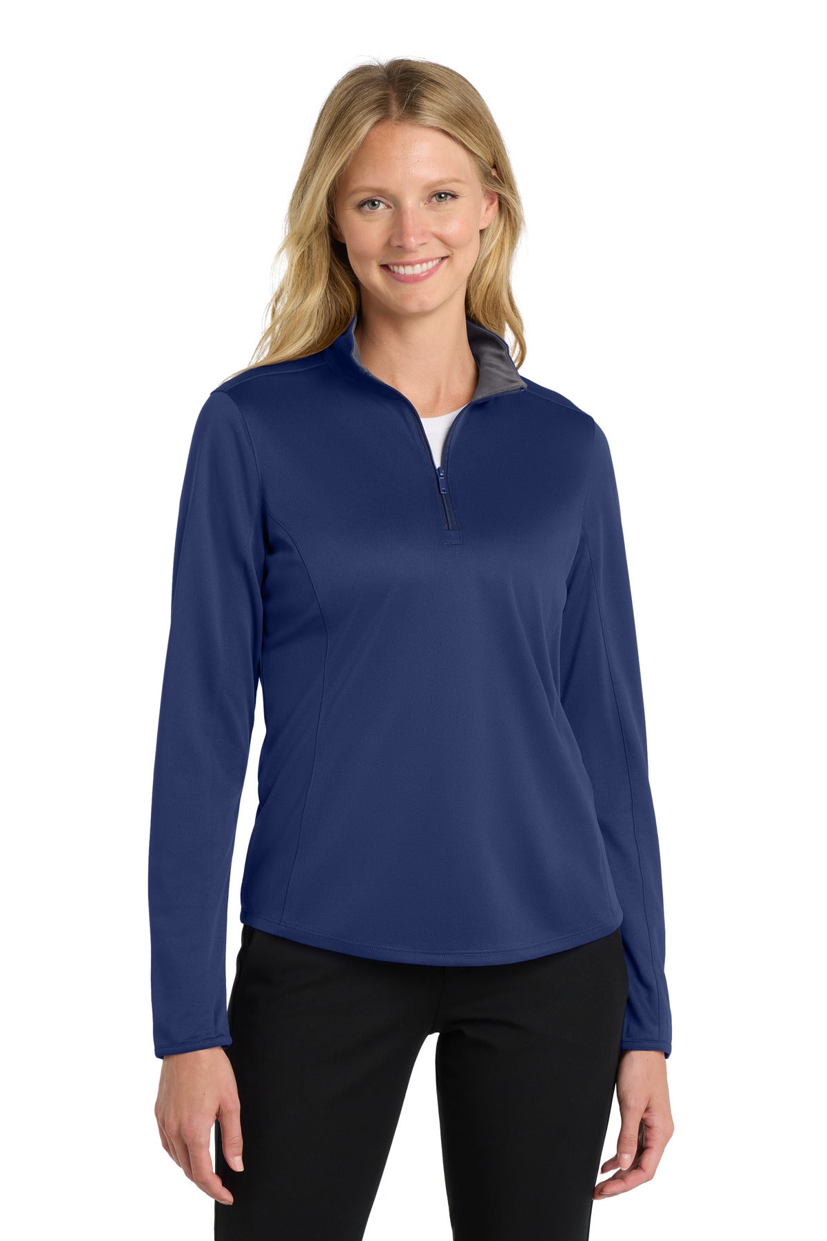 Port Authority Â® Women's Silk Touch â„¢ Performance 1/4-Zip LK584