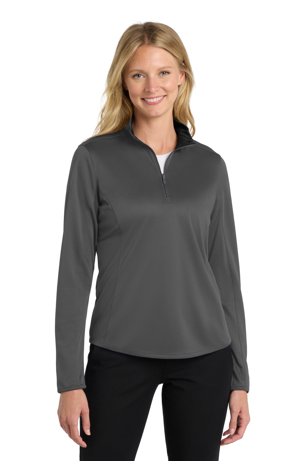 Port Authority Â® Women's Silk Touch â„¢ Performance 1/4-Zip LK584