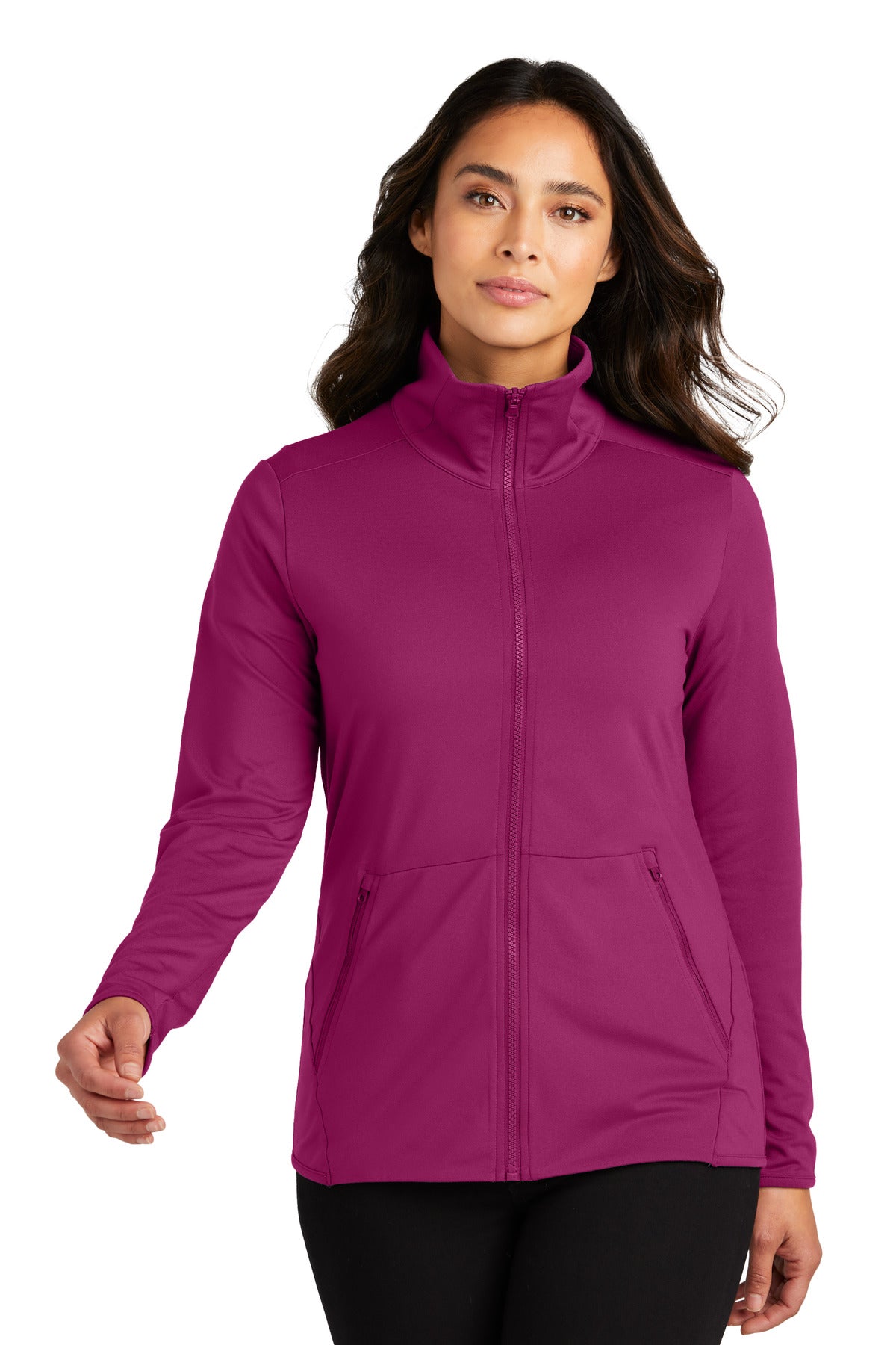 Port AuthorityÂ® Women's Accord Stretch Fleece Full-Zip LK595