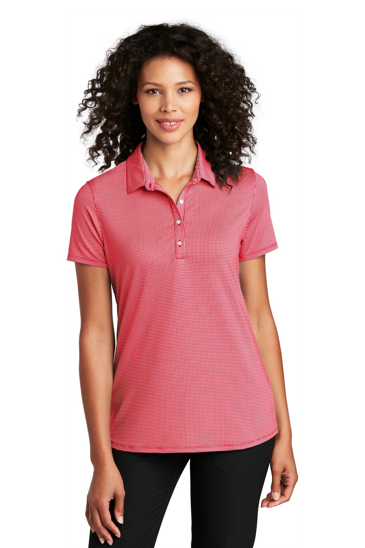 Port Authority ? Women's Gingham Polo LK646
