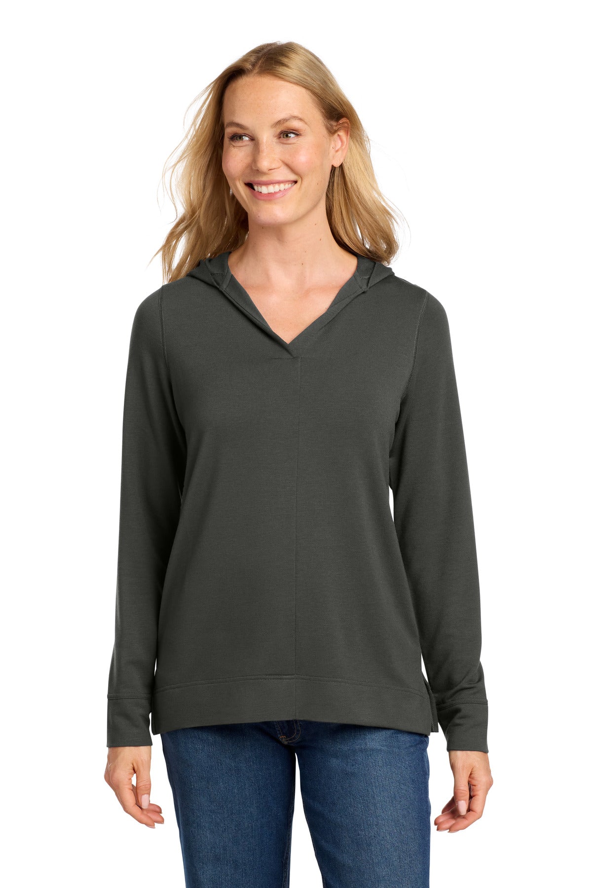 Port AuthorityÂ® Women's Microterry Pullover Hoodie LK826