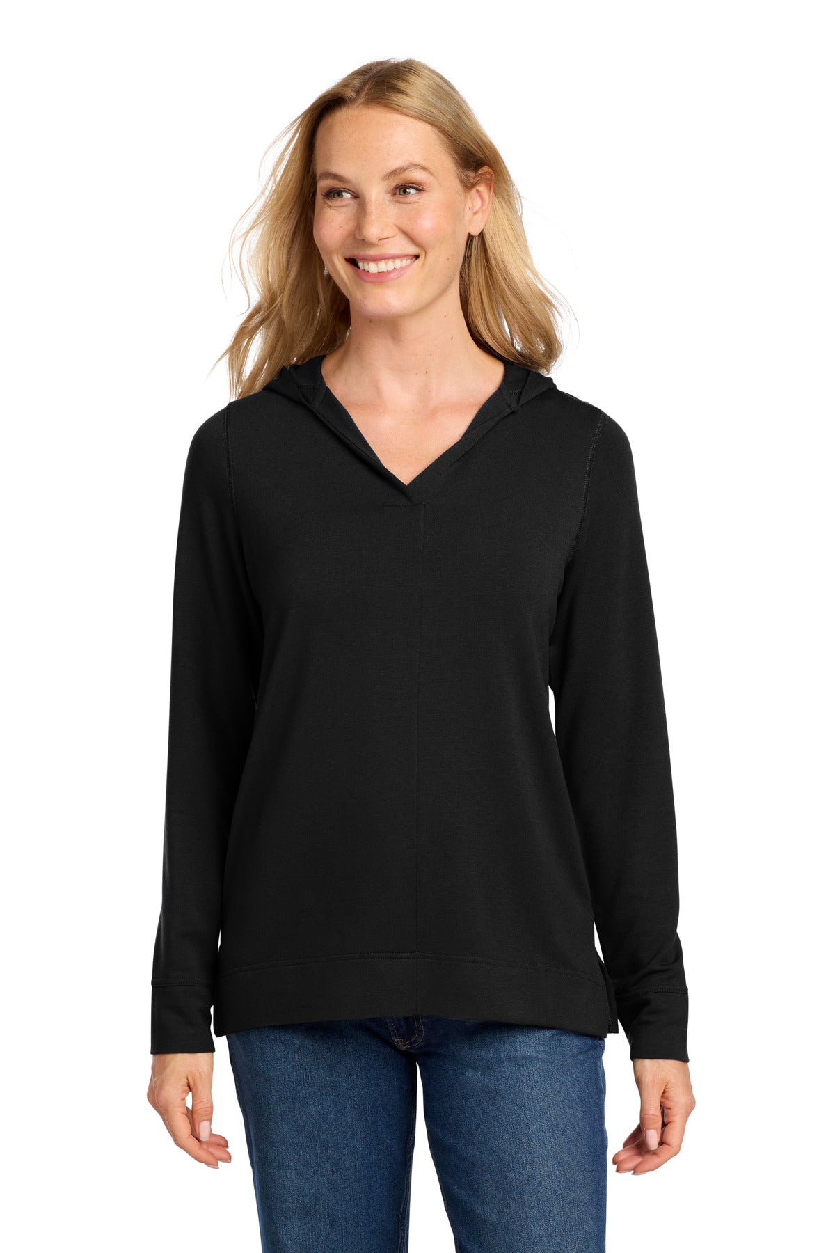 Port AuthorityÂ® Women's Microterry Pullover Hoodie LK826