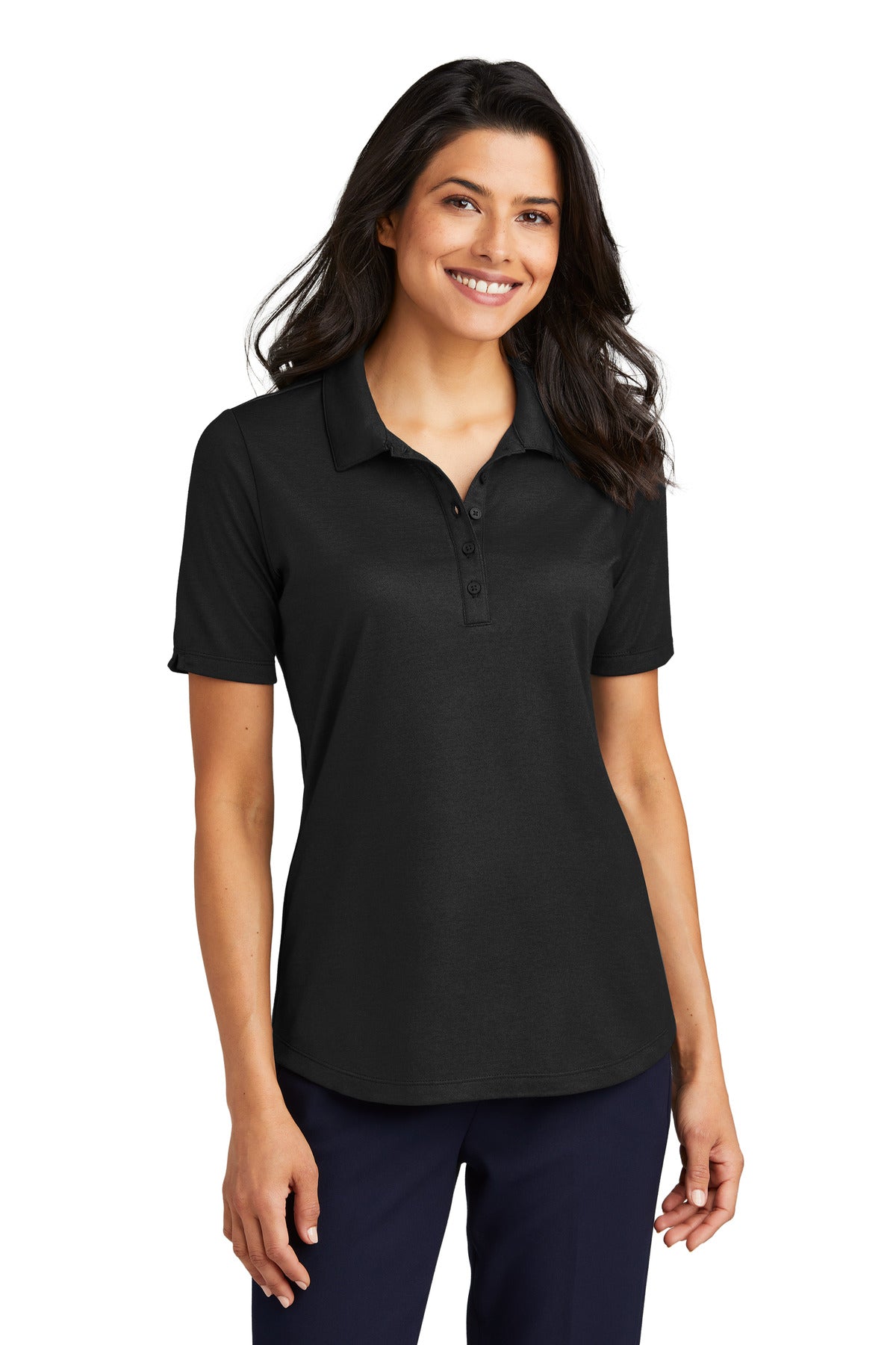 Port Authority? Women's Fine Pique Blend Polo LK830