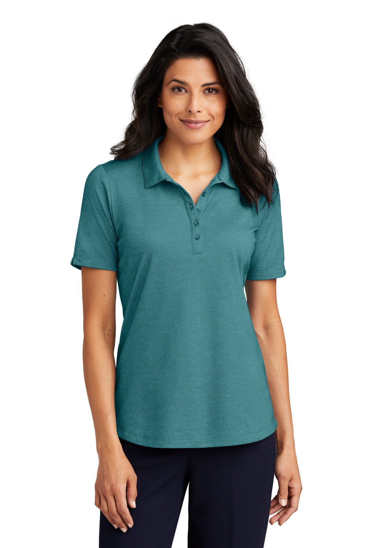 Port AuthorityÂ® Women's Fine Pique Blend Polo LK830