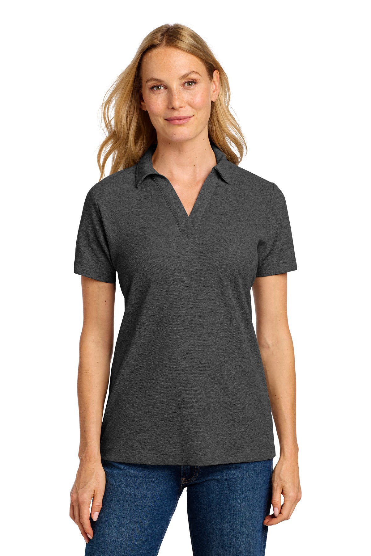 Port AuthorityÂ® Women's C-FREEÂ® Cotton Blend Pique Polo LK867