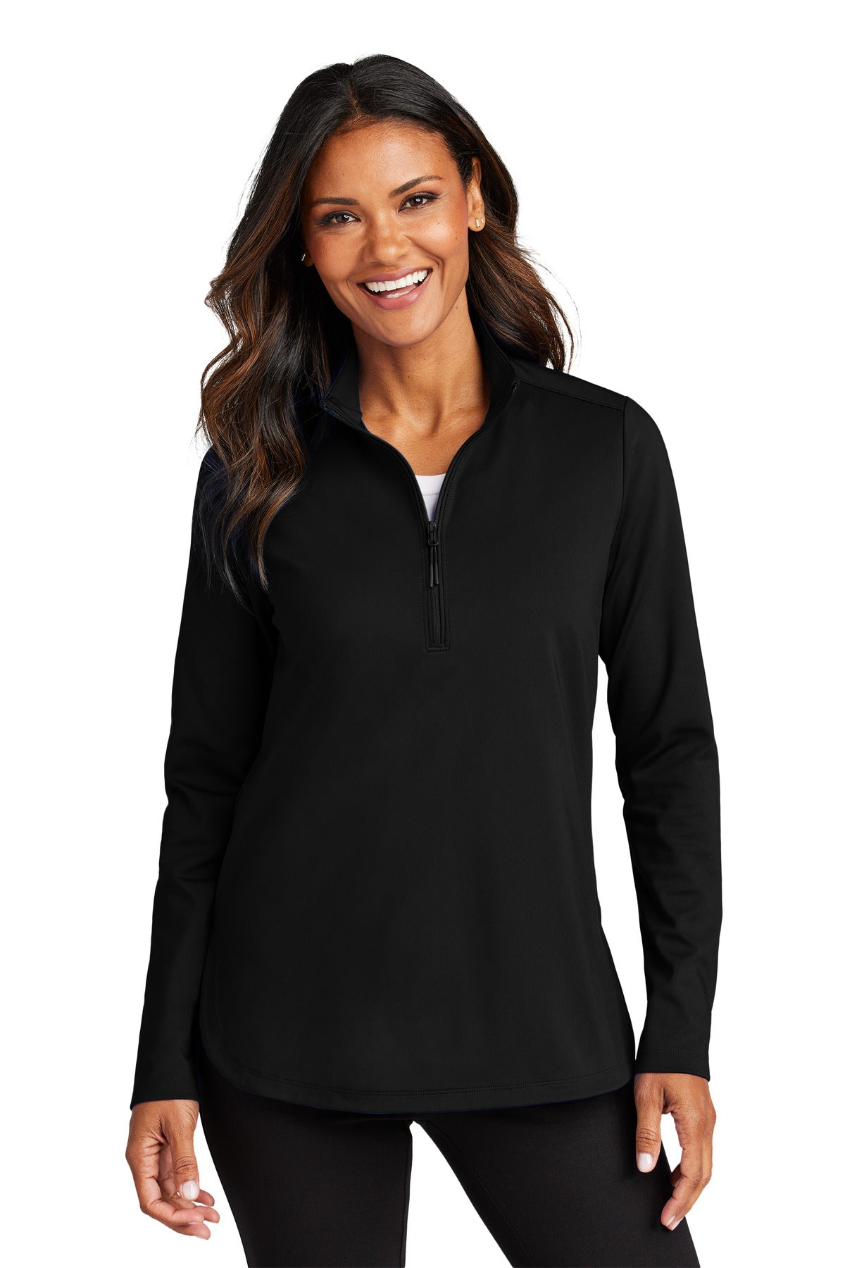 Port AuthorityÂ® Women's C-FREEÂ® Double Knit 1/4-Zip LK880