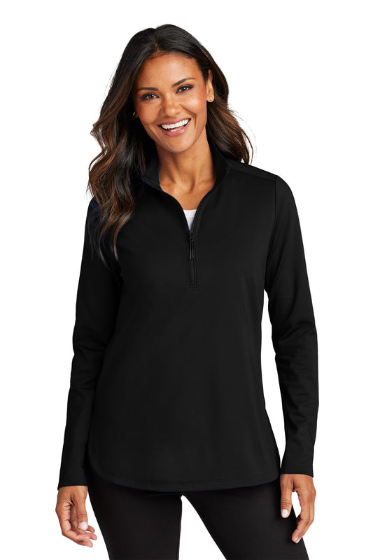 Port AuthorityÂ® Women's C-FREEÂ® Double Knit 1/4-Zip LK880