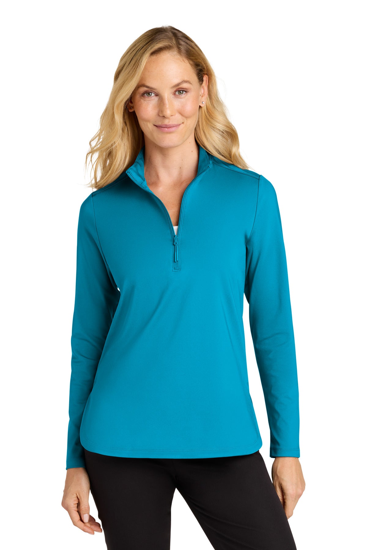Port AuthorityÂ® Women's C-FREEÂ® Double Knit 1/4-Zip LK880