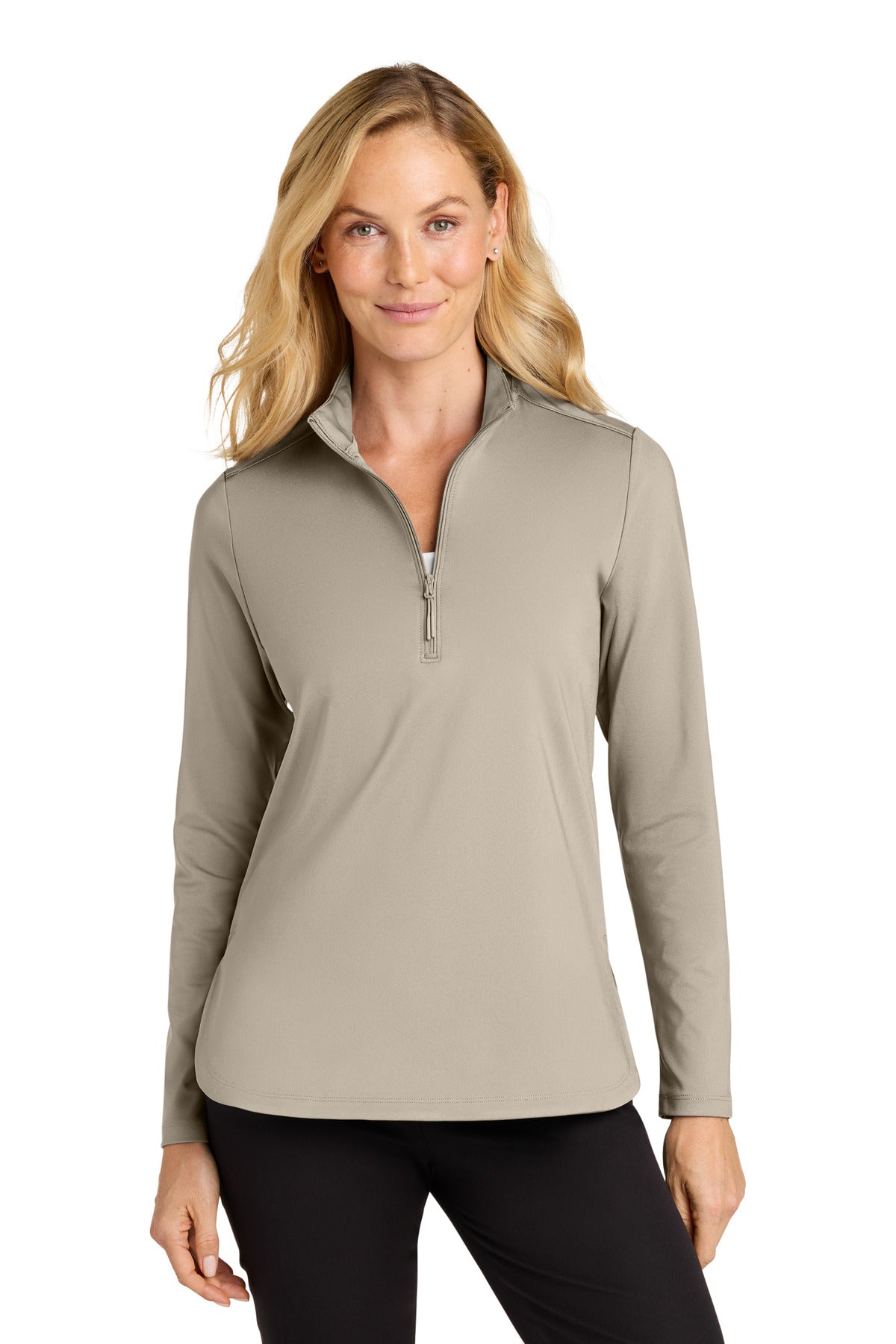 Port Authority?? Women's C-FREE?? Double Knit 1/4-Zip LK880