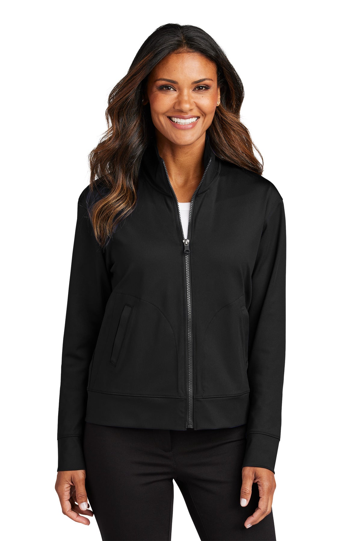 Port AuthorityÂ® Women's C-FREEÂ® Double Knit Full-Zip LK881