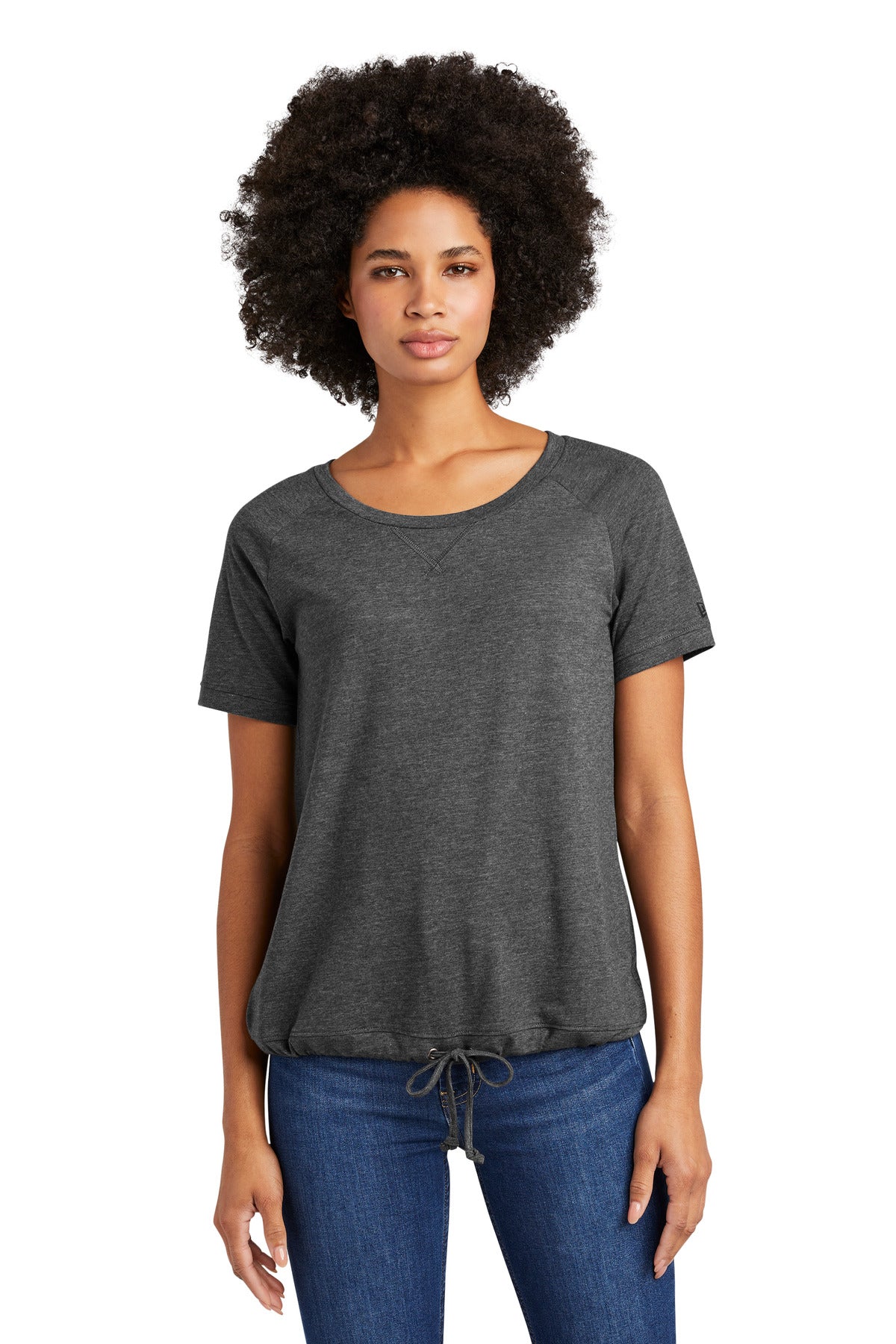 New Era ? Women's Tri-Blend Performance Cinch Tee. LNEA133