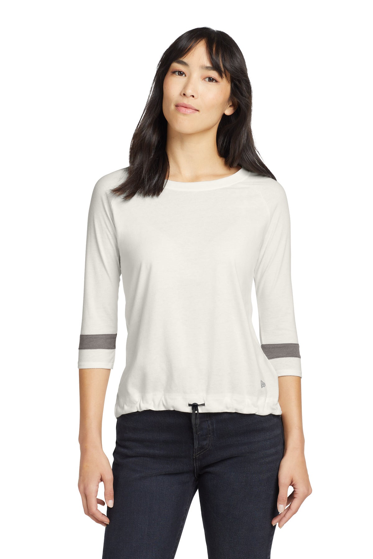 New Era ? Women's Tri-Blend 3/4-Sleeve Tee LNEA136